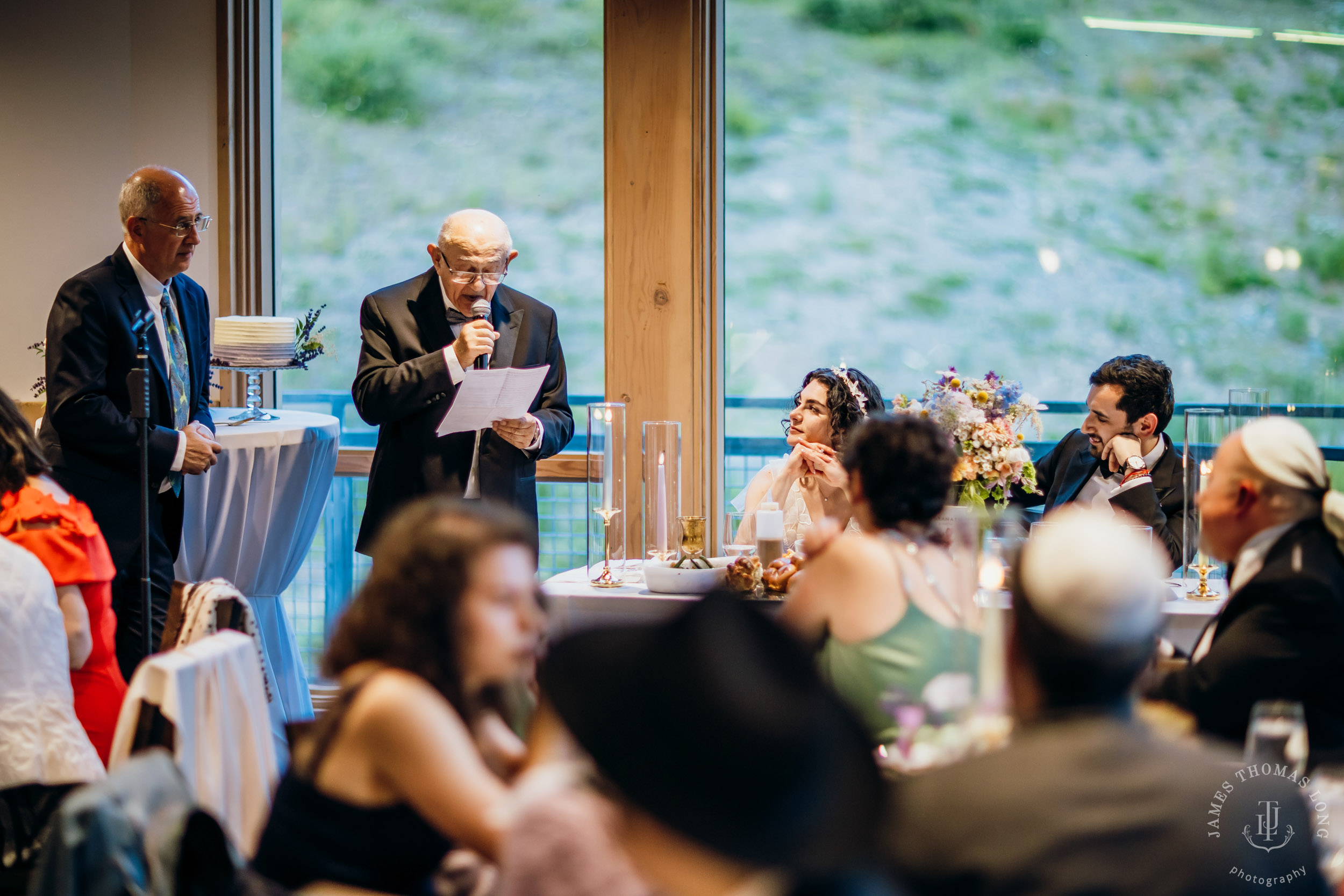 Crystal Mountain Jewish wedding by Seattle wedding photographer James Thomas Long Photography