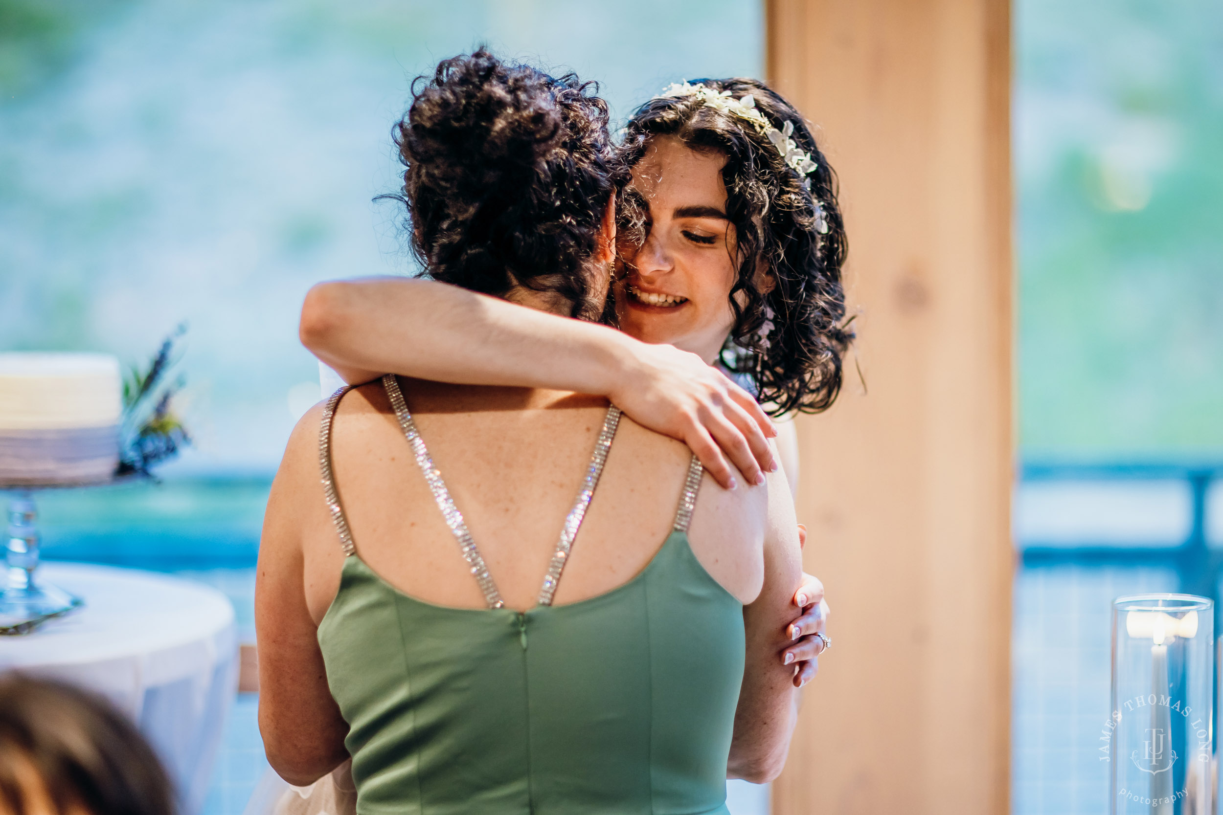 Crystal Mountain Jewish wedding by Seattle wedding photographer James Thomas Long Photography