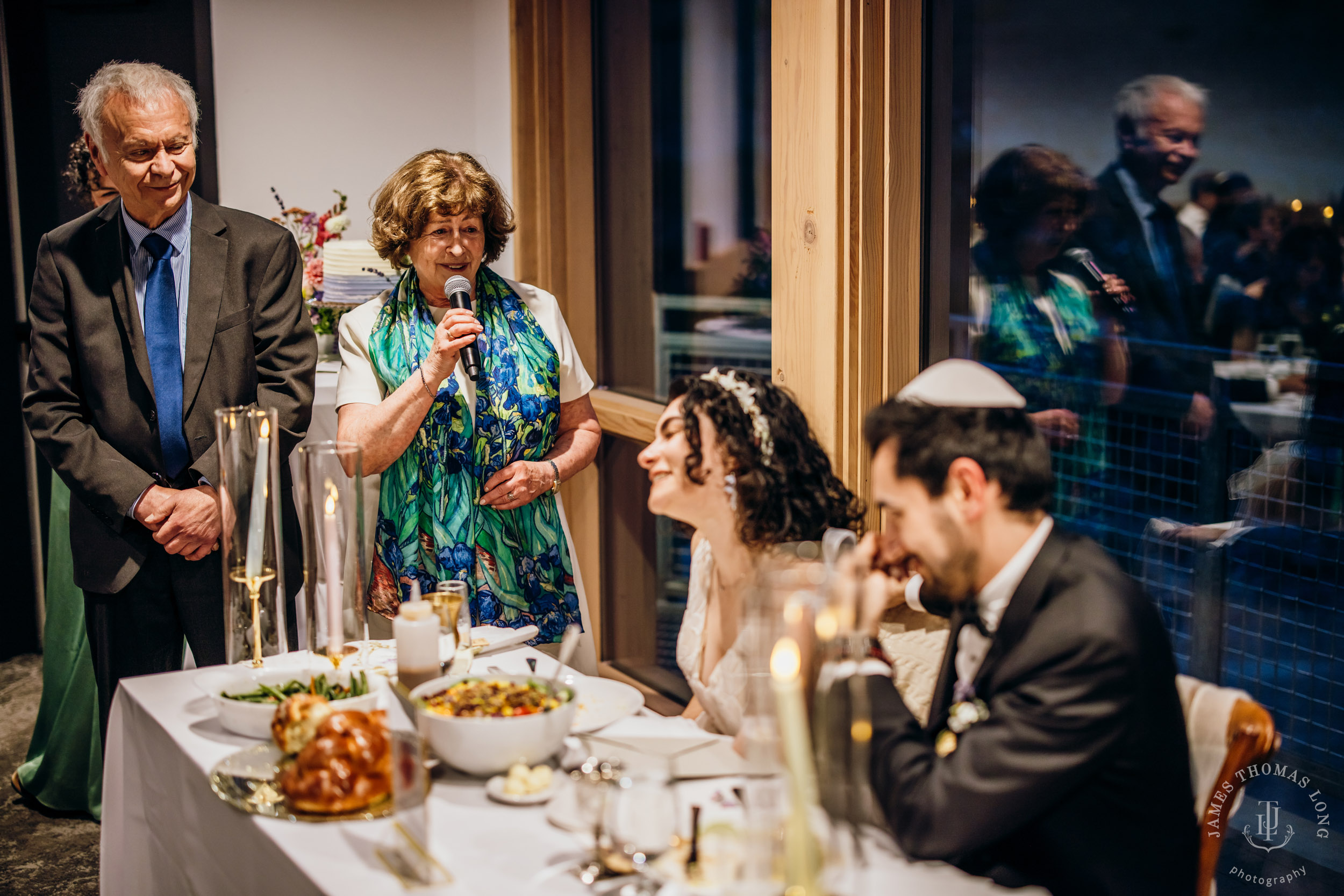 Crystal Mountain Jewish wedding by Seattle wedding photographer James Thomas Long Photography