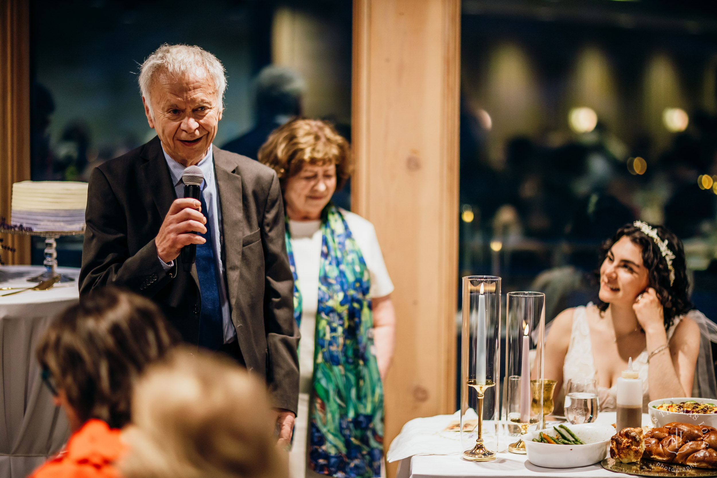 Crystal Mountain Jewish wedding by Seattle wedding photographer James Thomas Long Photography