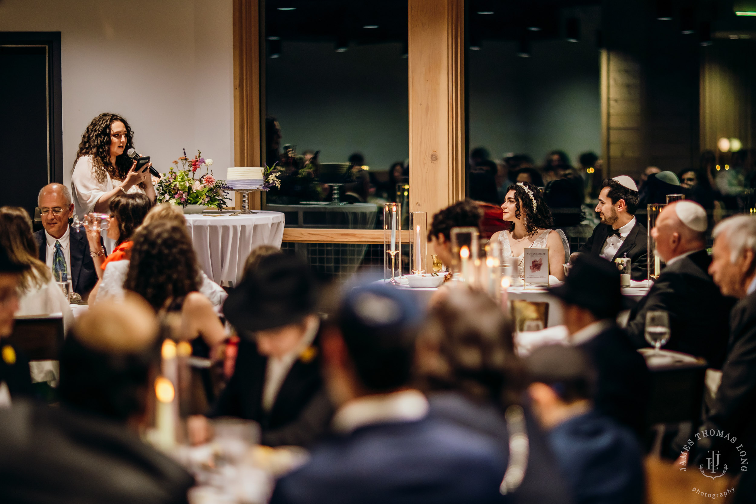 Crystal Mountain Jewish wedding by Seattle wedding photographer James Thomas Long Photography