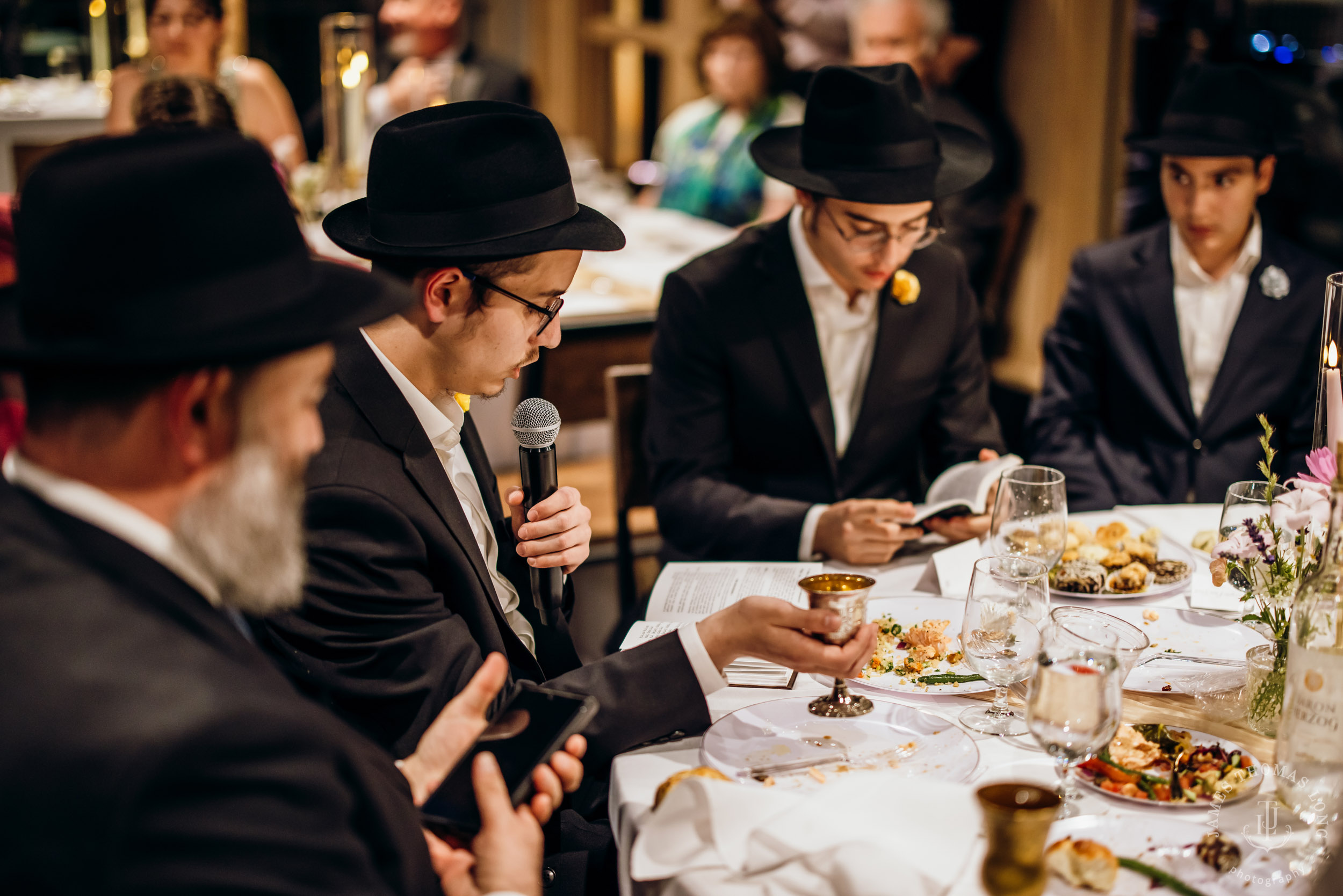 Crystal Mountain Jewish wedding by Seattle wedding photographer James Thomas Long Photography