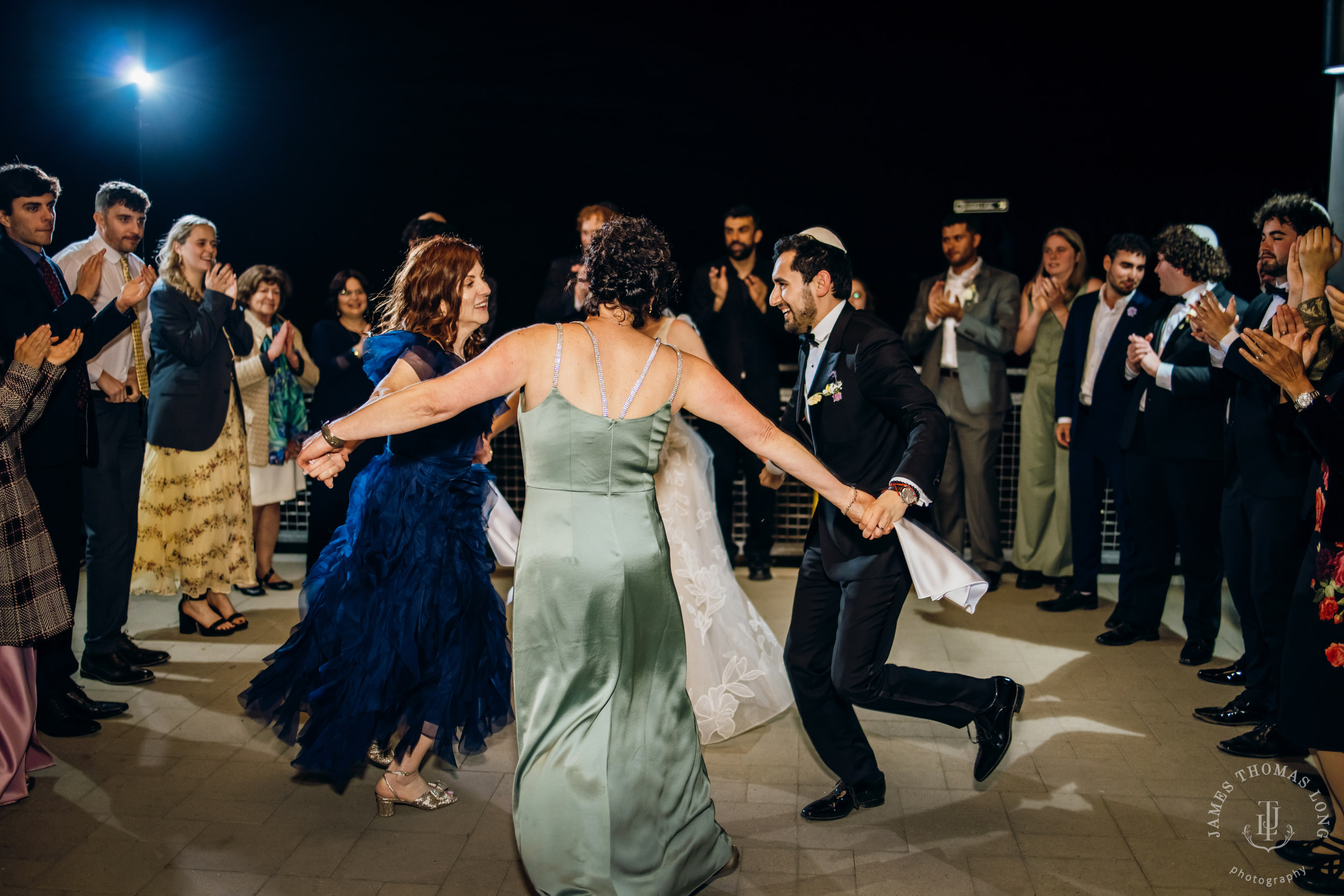 Crystal Mountain Jewish wedding by Seattle wedding photographer James Thomas Long Photography