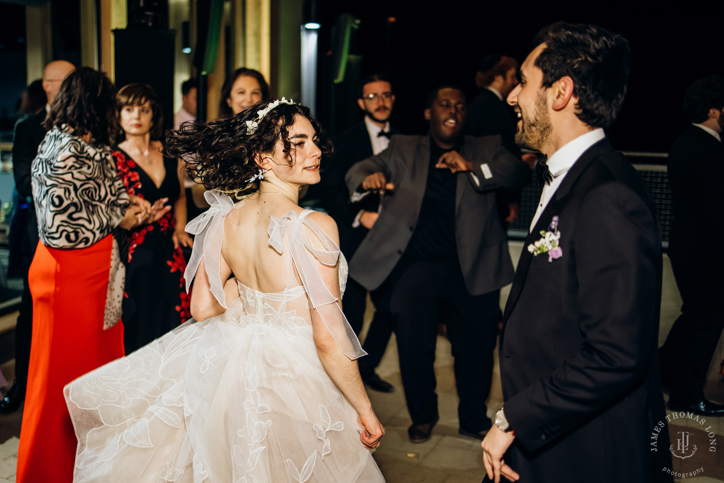 Crystal Mountain Jewish wedding by Seattle wedding photographer James Thomas Long Photography