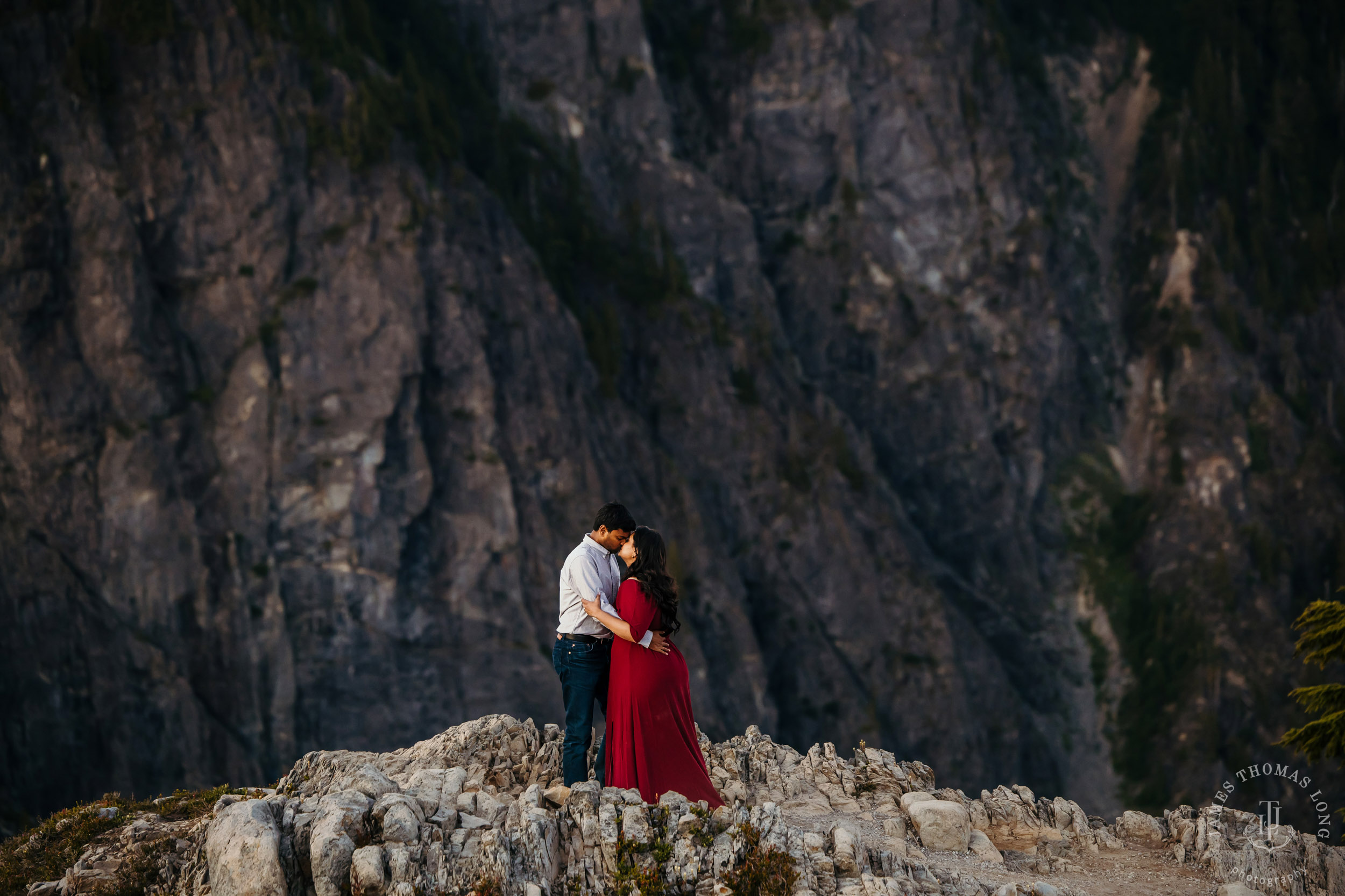 Mount Baker North Cascades engagement session by Seattle wedding photographer James Thomas Long Photography