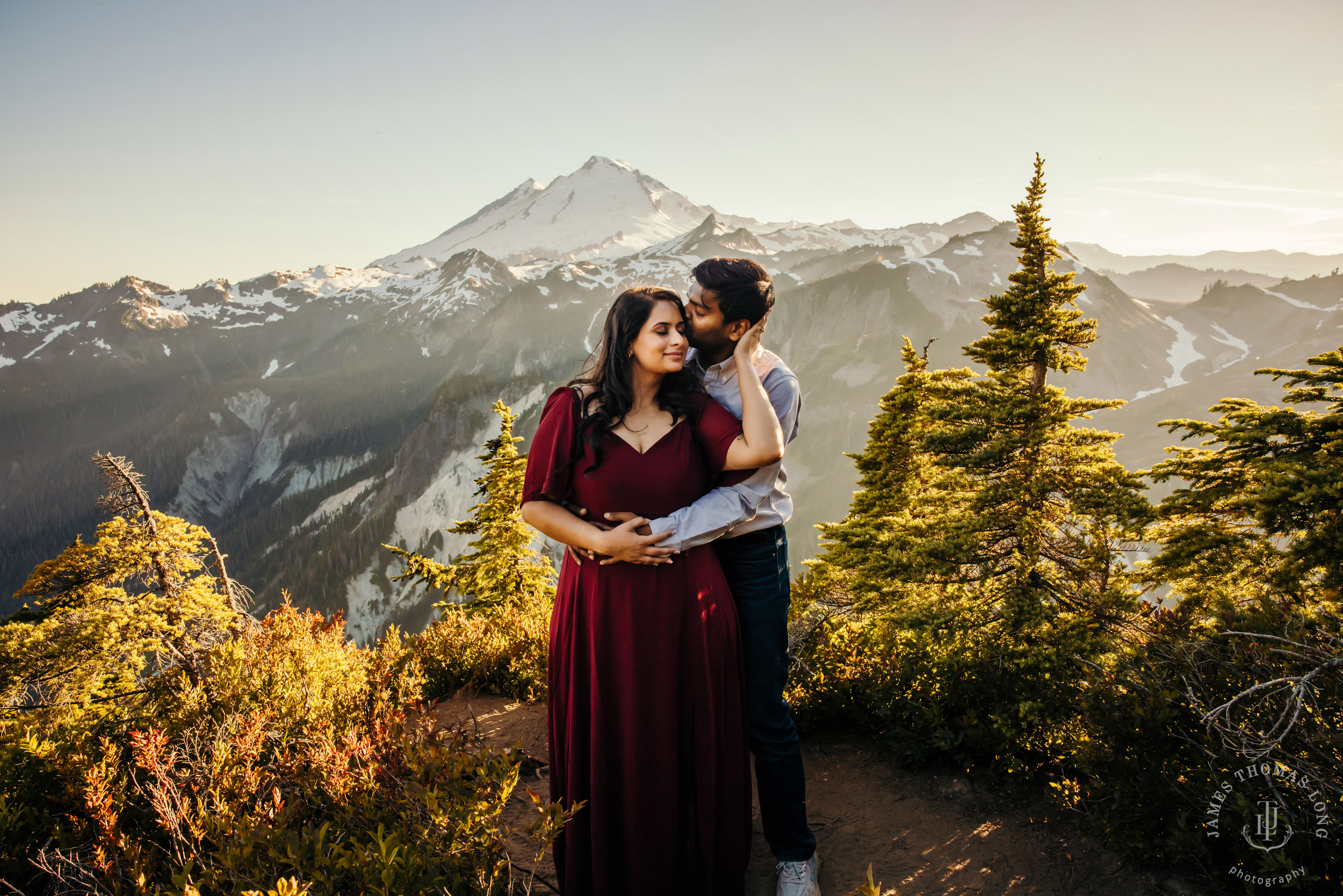 Mount Baker North Cascades engagement session by Seattle wedding photographer James Thomas Long Photography