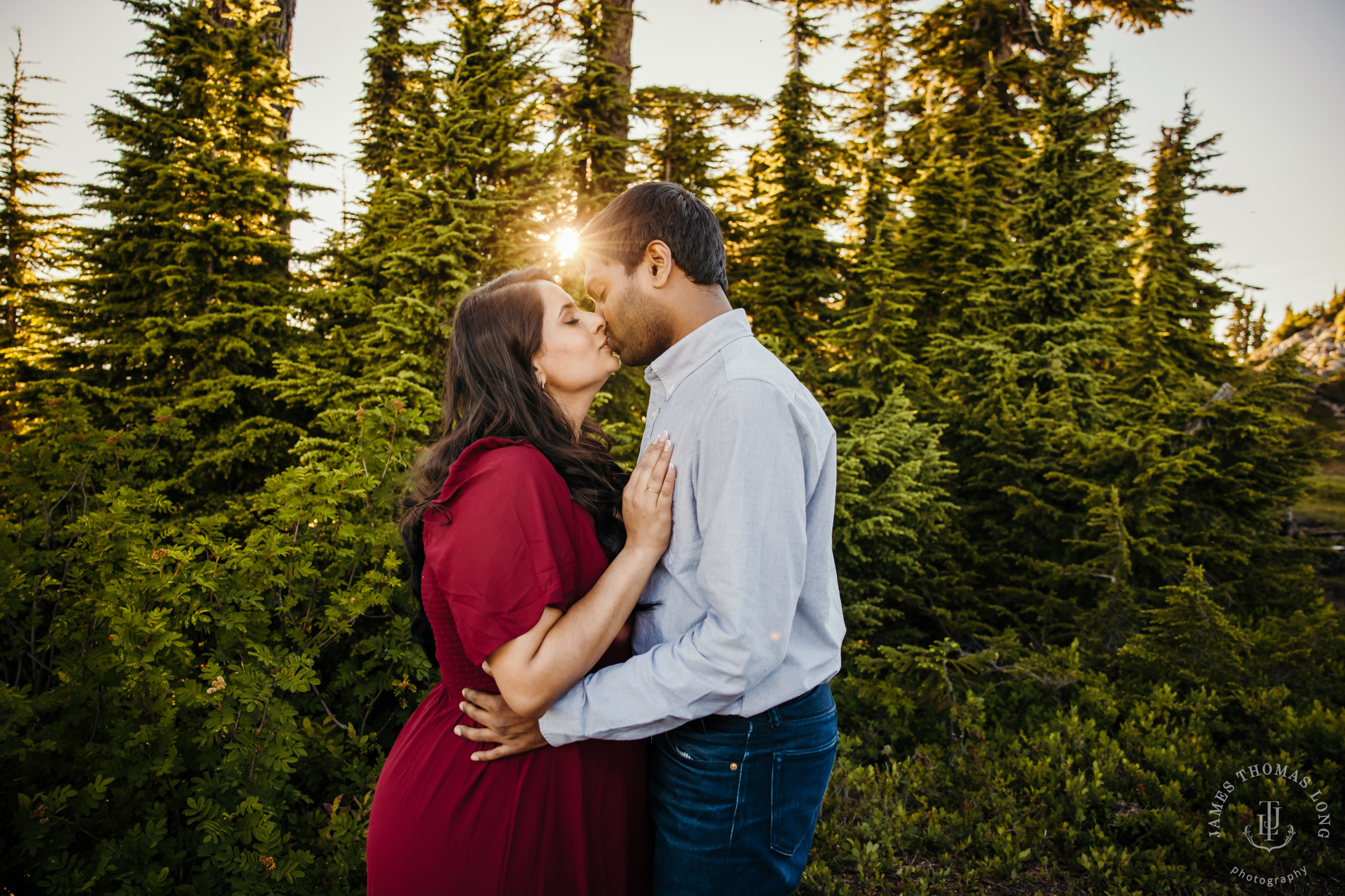 Mount Baker North Cascades engagement session by Seattle wedding photographer James Thomas Long Photography