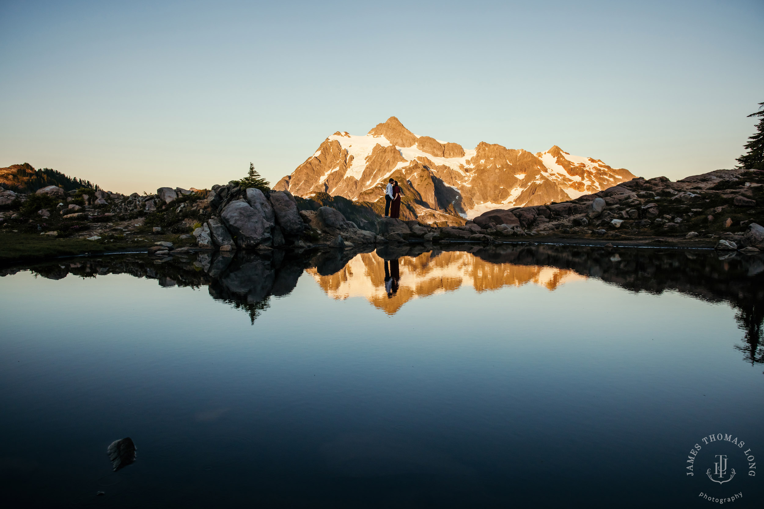 Mount Baker North Cascades engagement session by Seattle wedding photographer James Thomas Long Photography