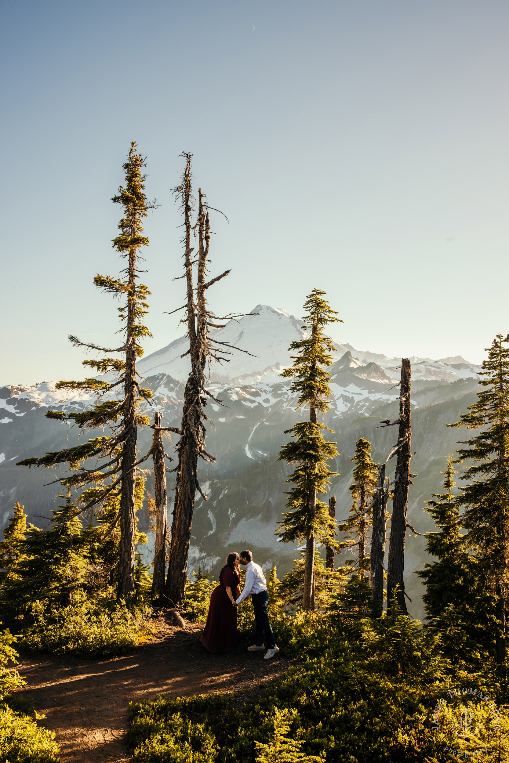 Mount Baker North Cascades engagement session by Seattle wedding photographer James Thomas Long Photography