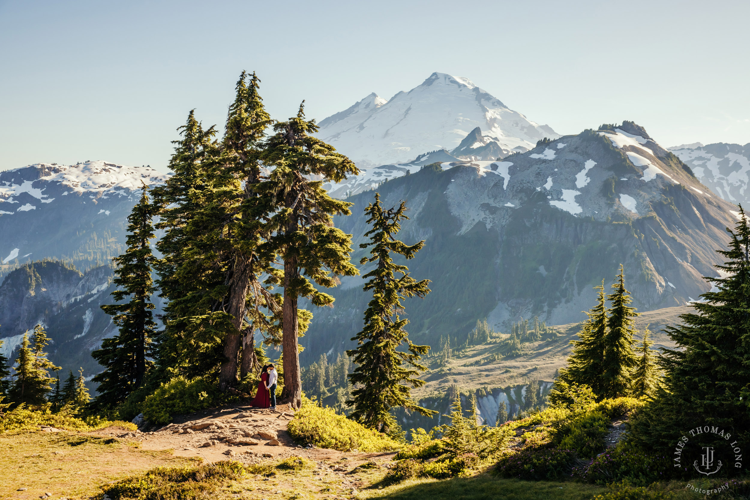 Mount Baker North Cascades engagement session by Seattle wedding photographer James Thomas Long Photography