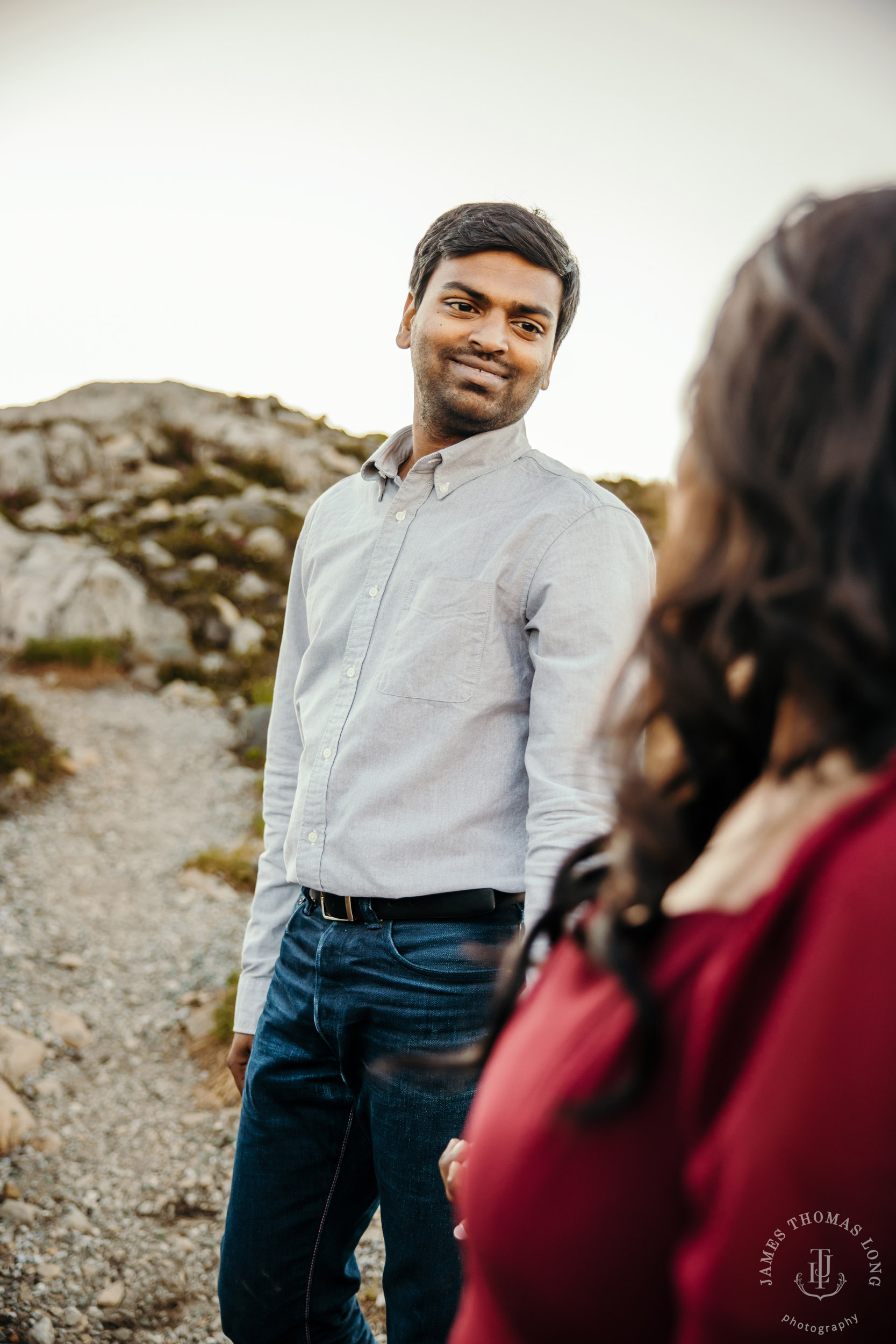 Mount Baker North Cascades engagement session by Seattle wedding photographer James Thomas Long Photography