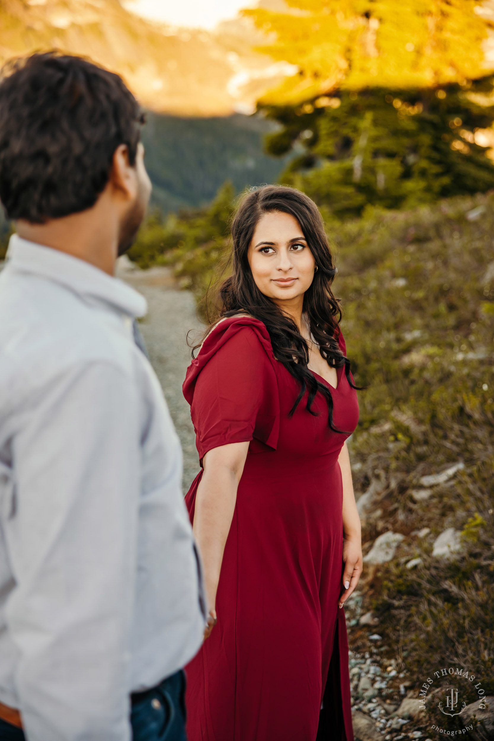 Mount Baker North Cascades engagement session by Seattle wedding photographer James Thomas Long Photography