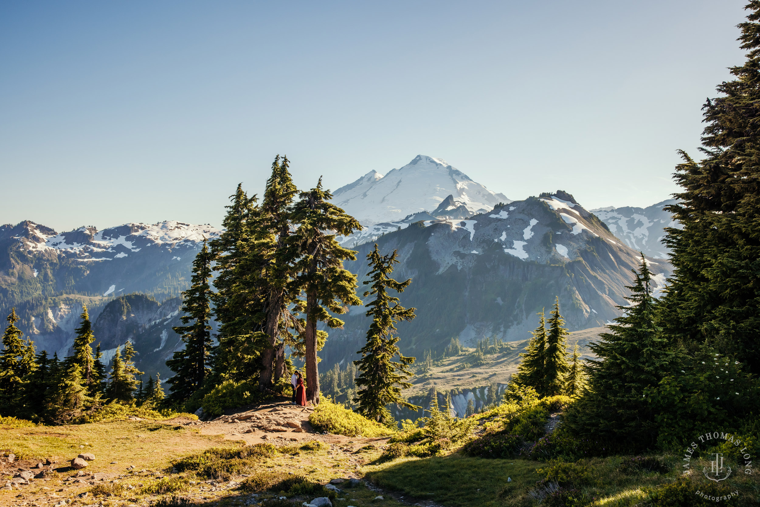 Mount Baker North Cascades engagement session by Seattle wedding photographer James Thomas Long Photography