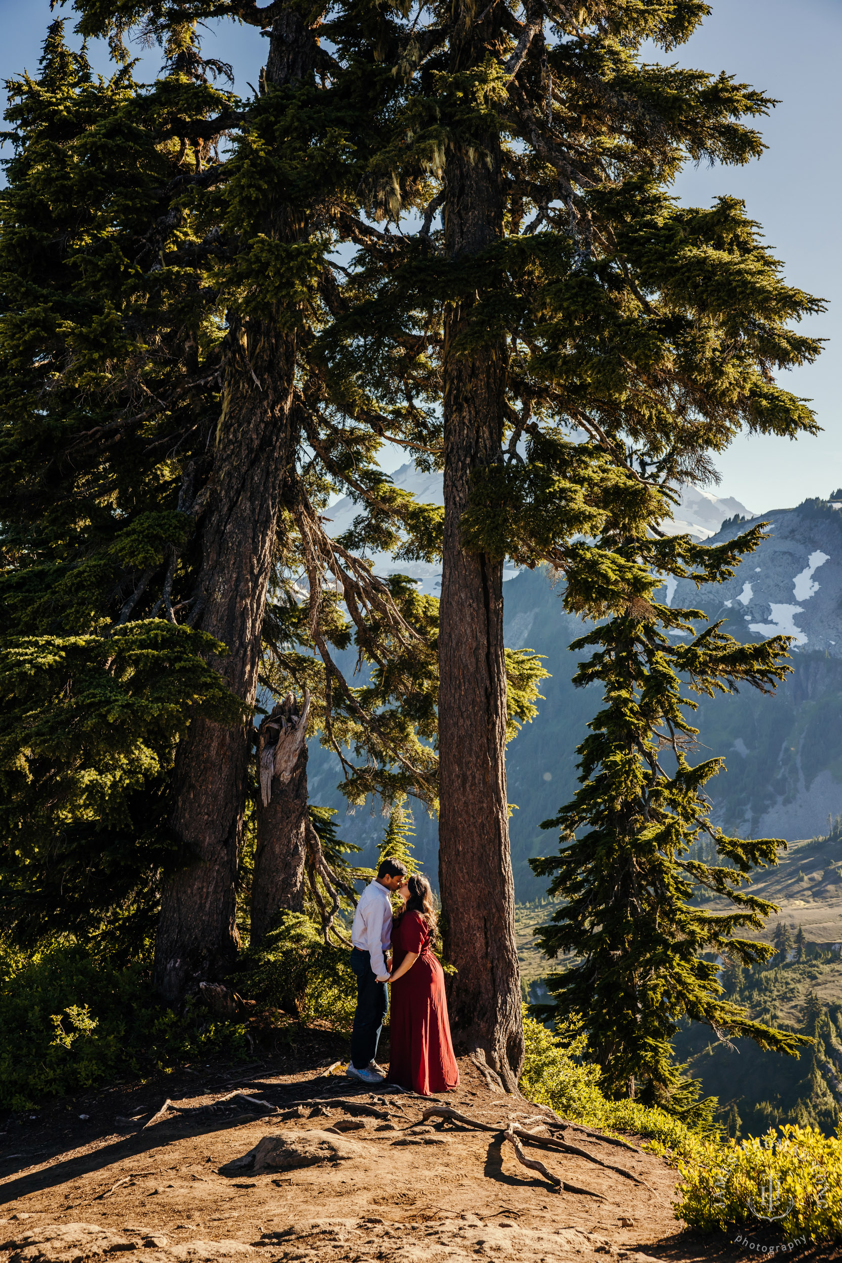 Mount Baker North Cascades engagement session by Seattle wedding photographer James Thomas Long Photography