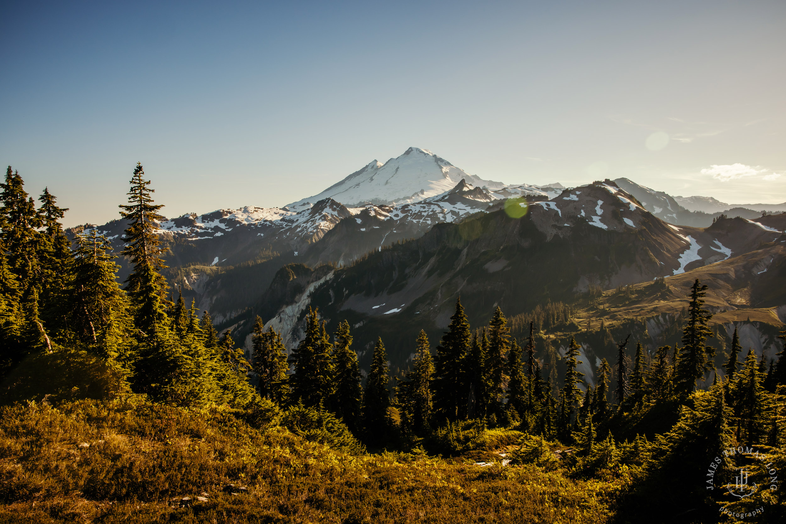 Mount Baker North Cascades engagement session by Seattle wedding photographer James Thomas Long Photography