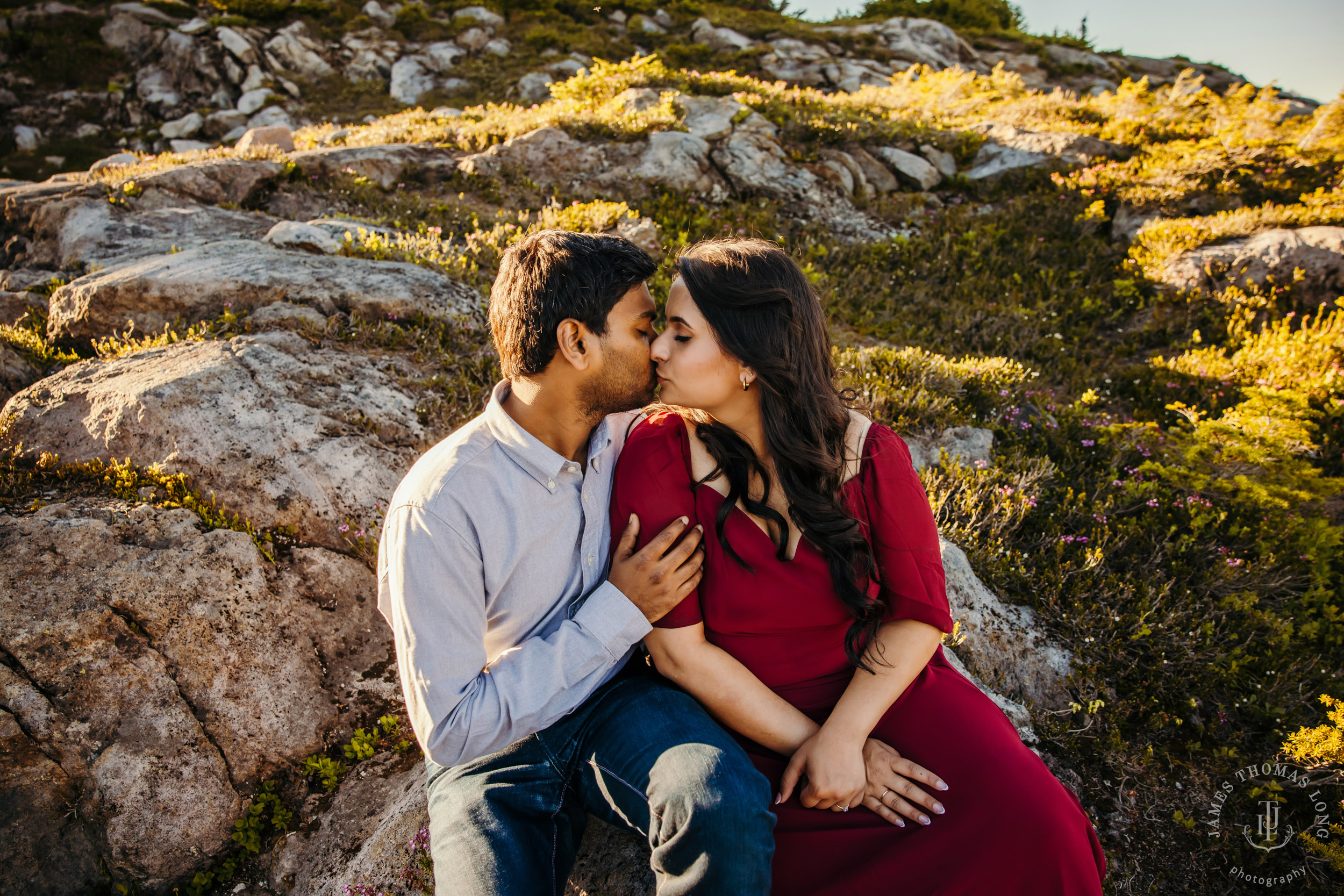 Mount Baker North Cascades engagement session by Seattle wedding photographer James Thomas Long Photography