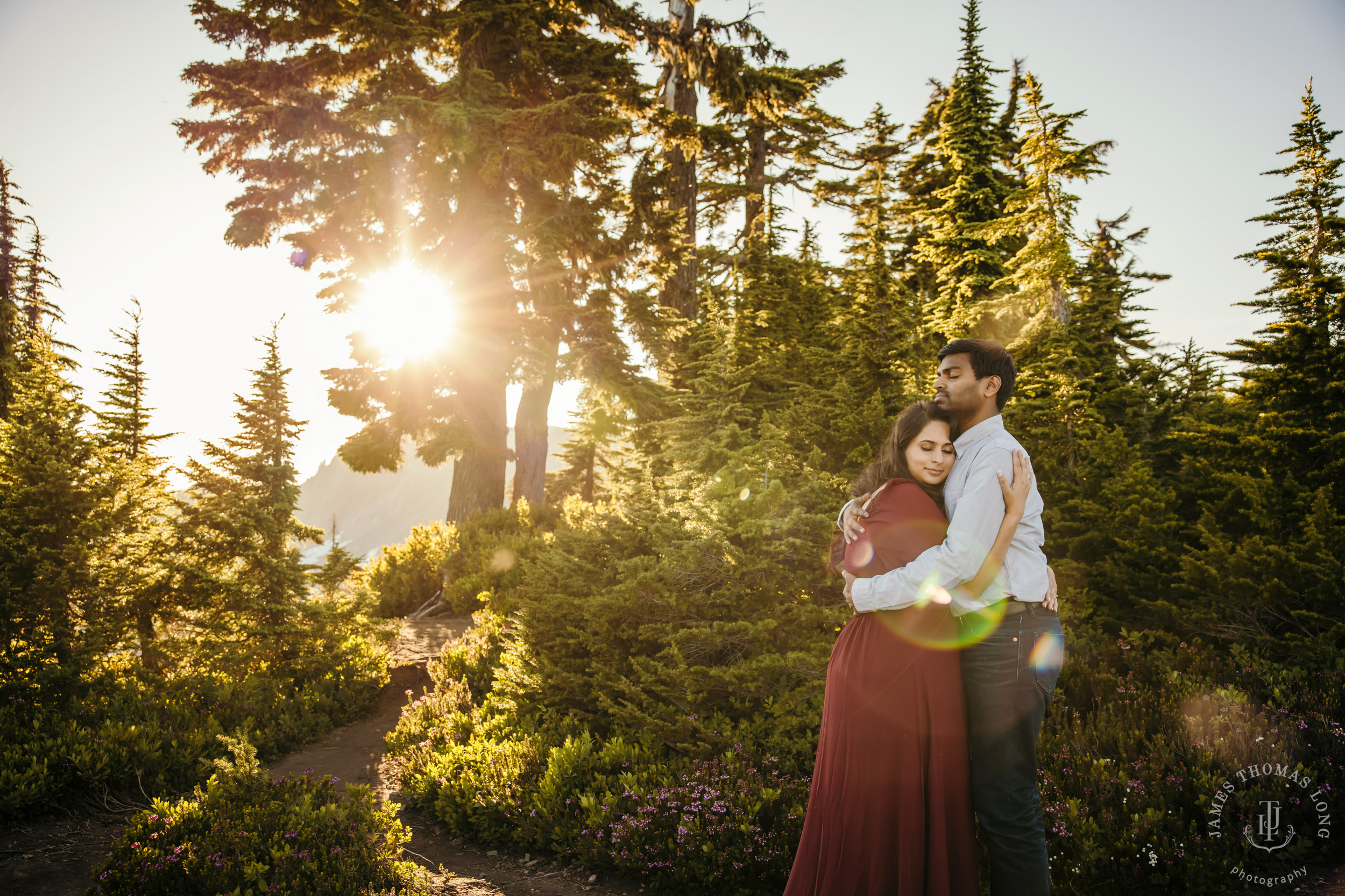 Mount Baker North Cascades engagement session by Seattle wedding photographer James Thomas Long Photography