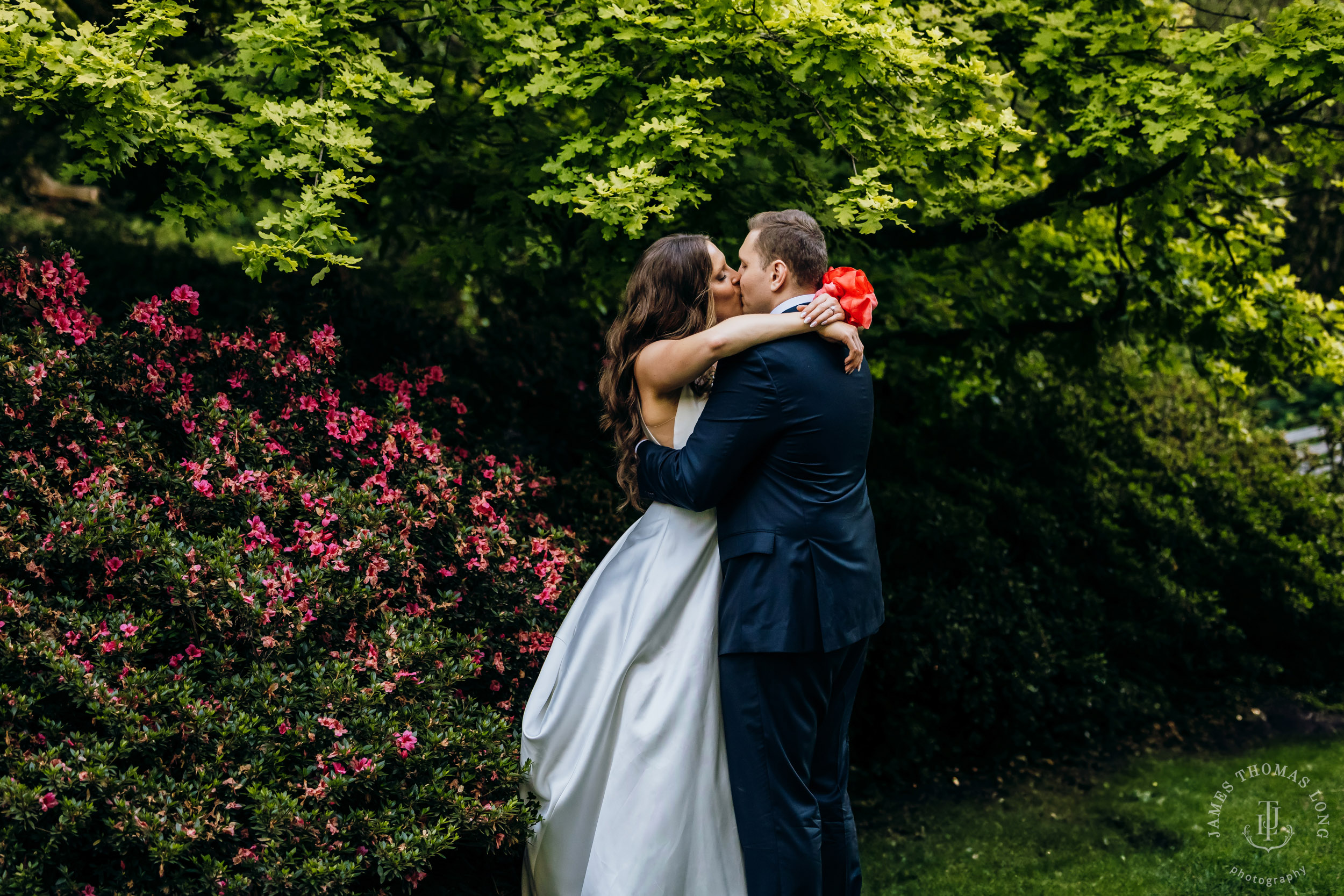 Wisteria Hall Washington Arboretum and Conibear Shellhouse wedding by Seattle wedding photographer James Thomas Long Photography
