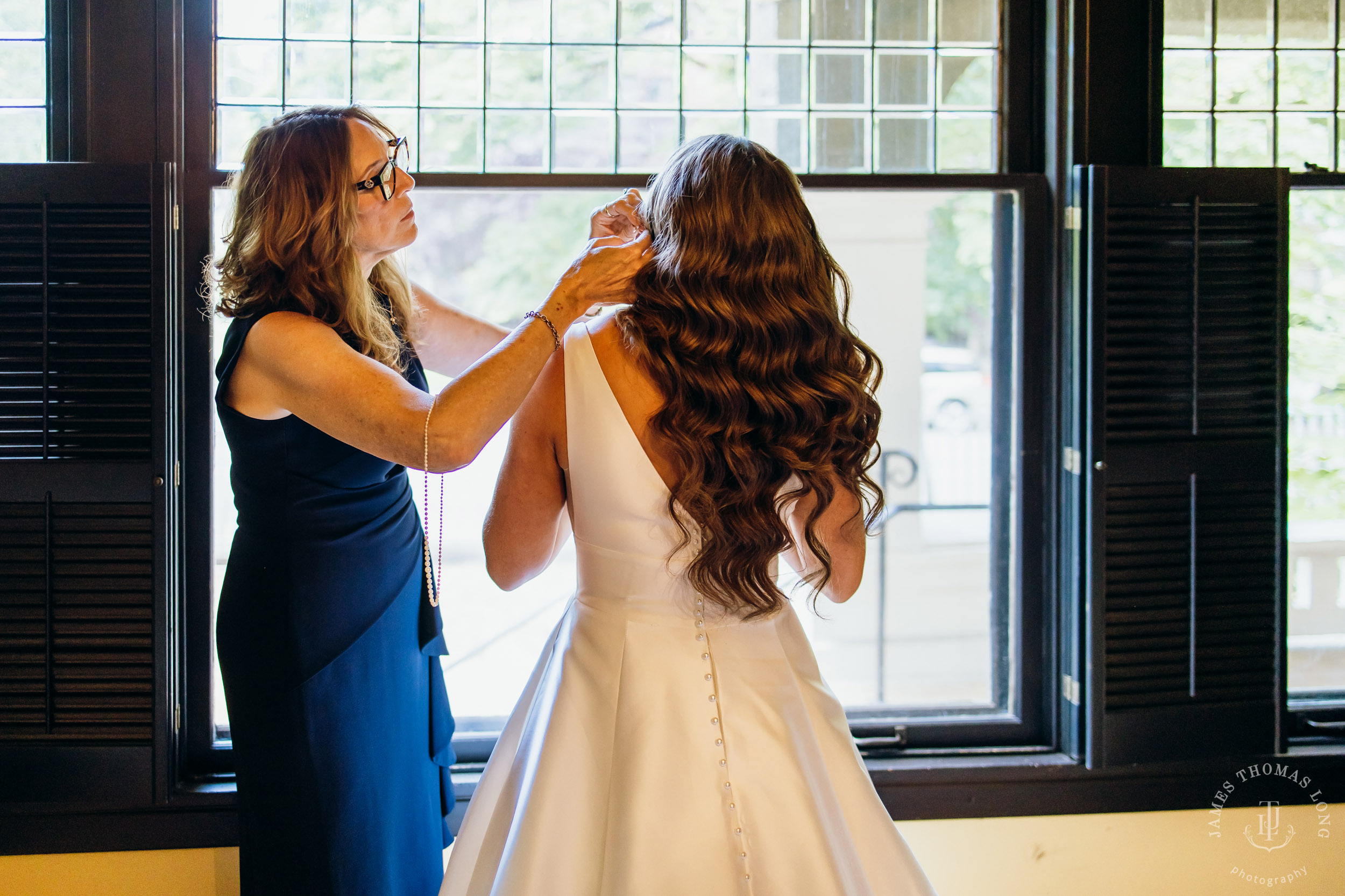 Wisteria Hall Washington Arboretum and Conibear Shellhouse wedding by Seattle wedding photographer James Thomas Long Photography