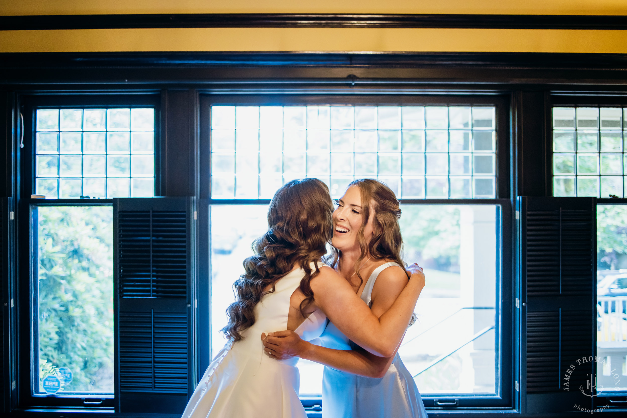 Wisteria Hall Washington Arboretum and Conibear Shellhouse wedding by Seattle wedding photographer James Thomas Long Photography