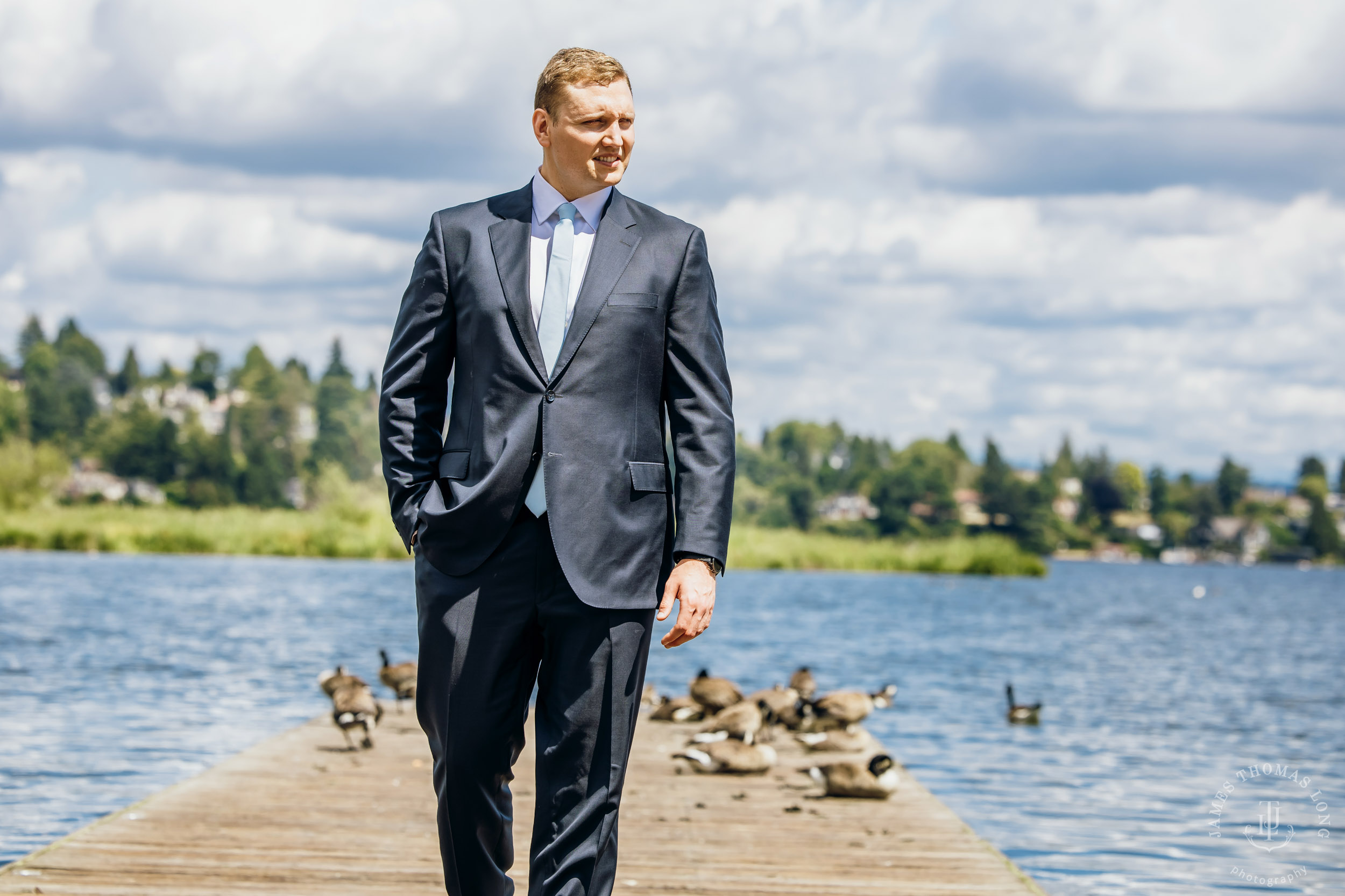 Wisteria Hall Washington Arboretum and Conibear Shellhouse wedding by Seattle wedding photographer James Thomas Long Photography