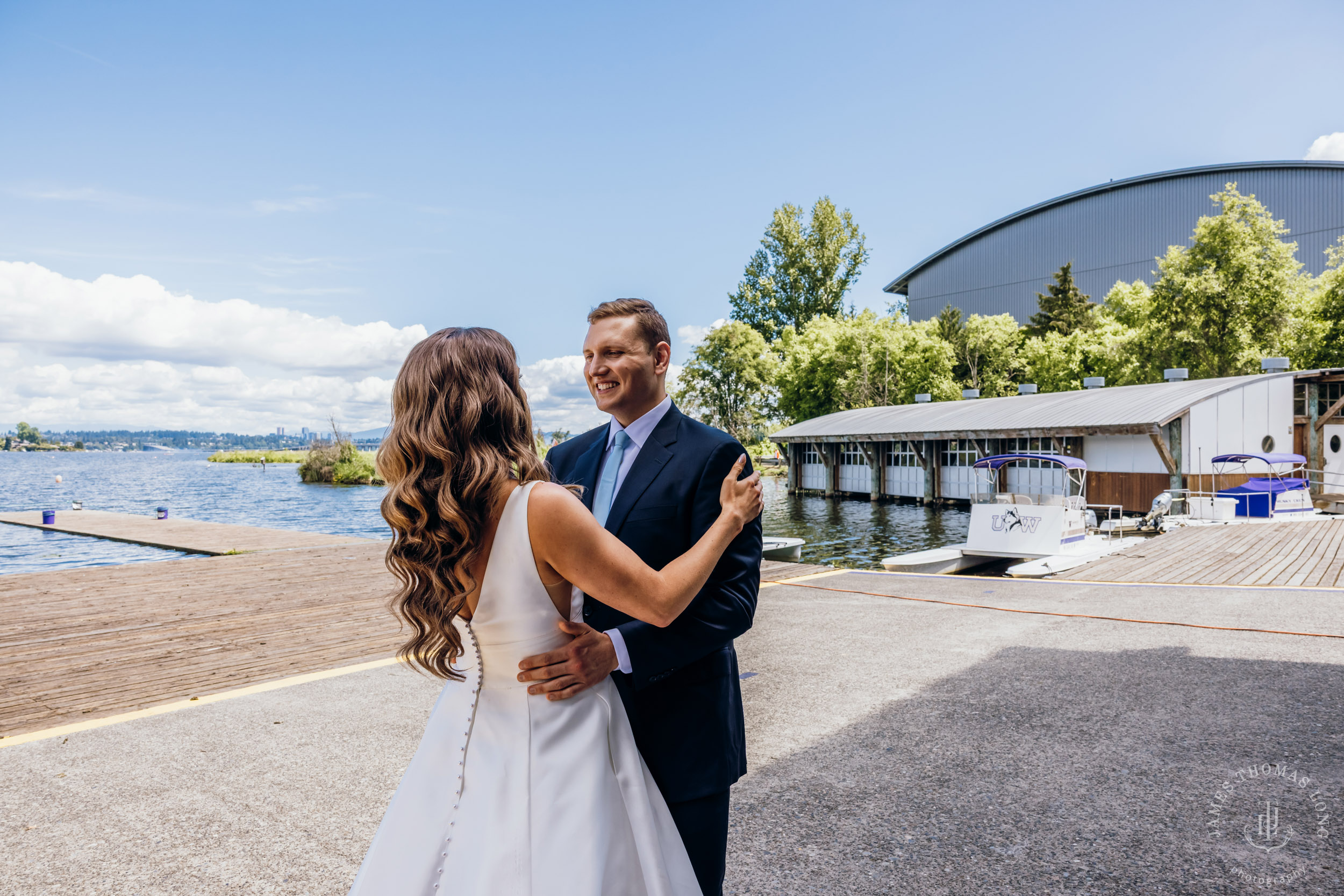 Wisteria Hall Washington Arboretum and Conibear Shellhouse wedding by Seattle wedding photographer James Thomas Long Photography