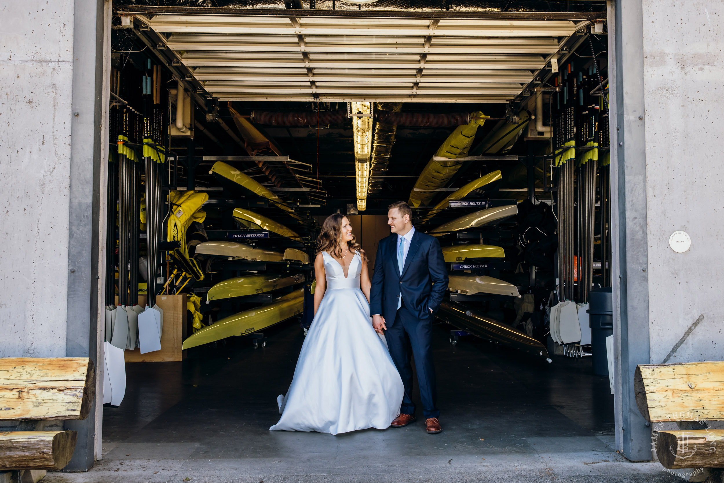 Wisteria Hall Washington Arboretum and Conibear Shellhouse wedding by Seattle wedding photographer James Thomas Long Photography