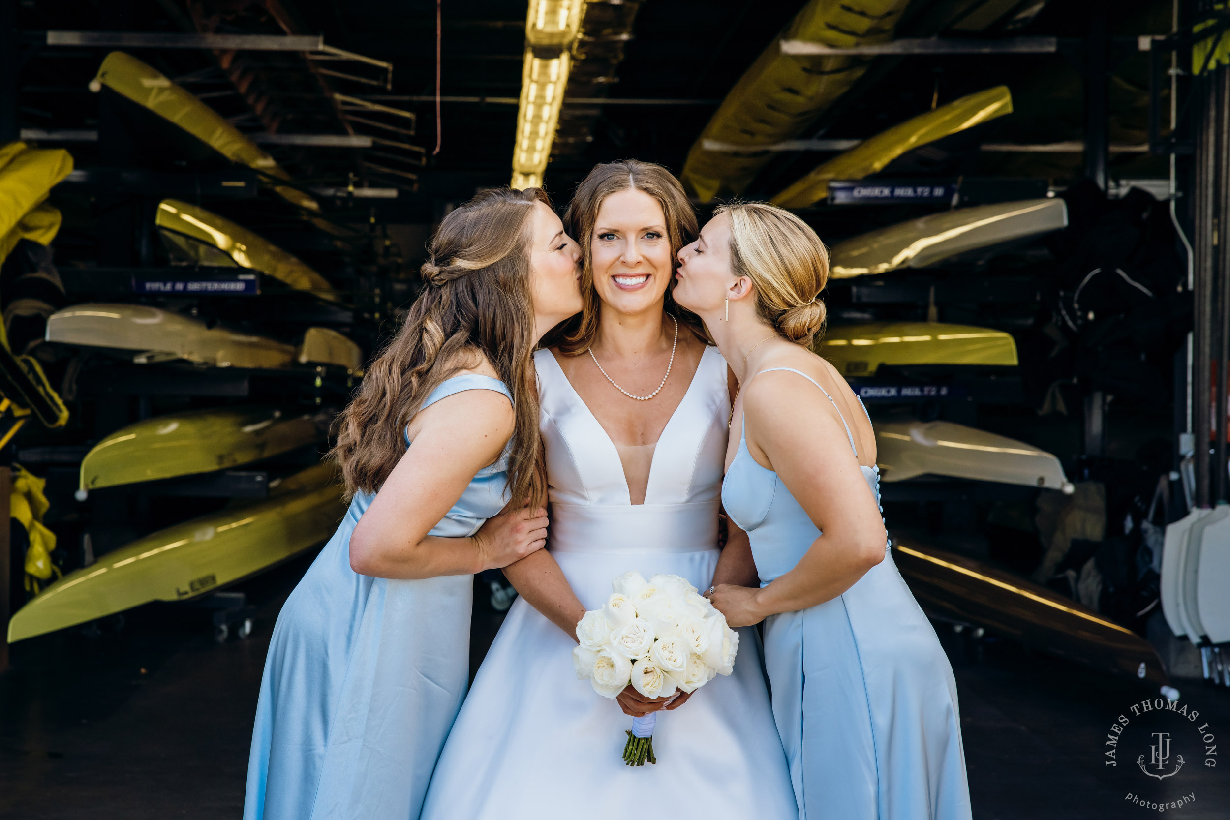 Wisteria Hall Washington Arboretum and Conibear Shellhouse wedding by Seattle wedding photographer James Thomas Long Photography