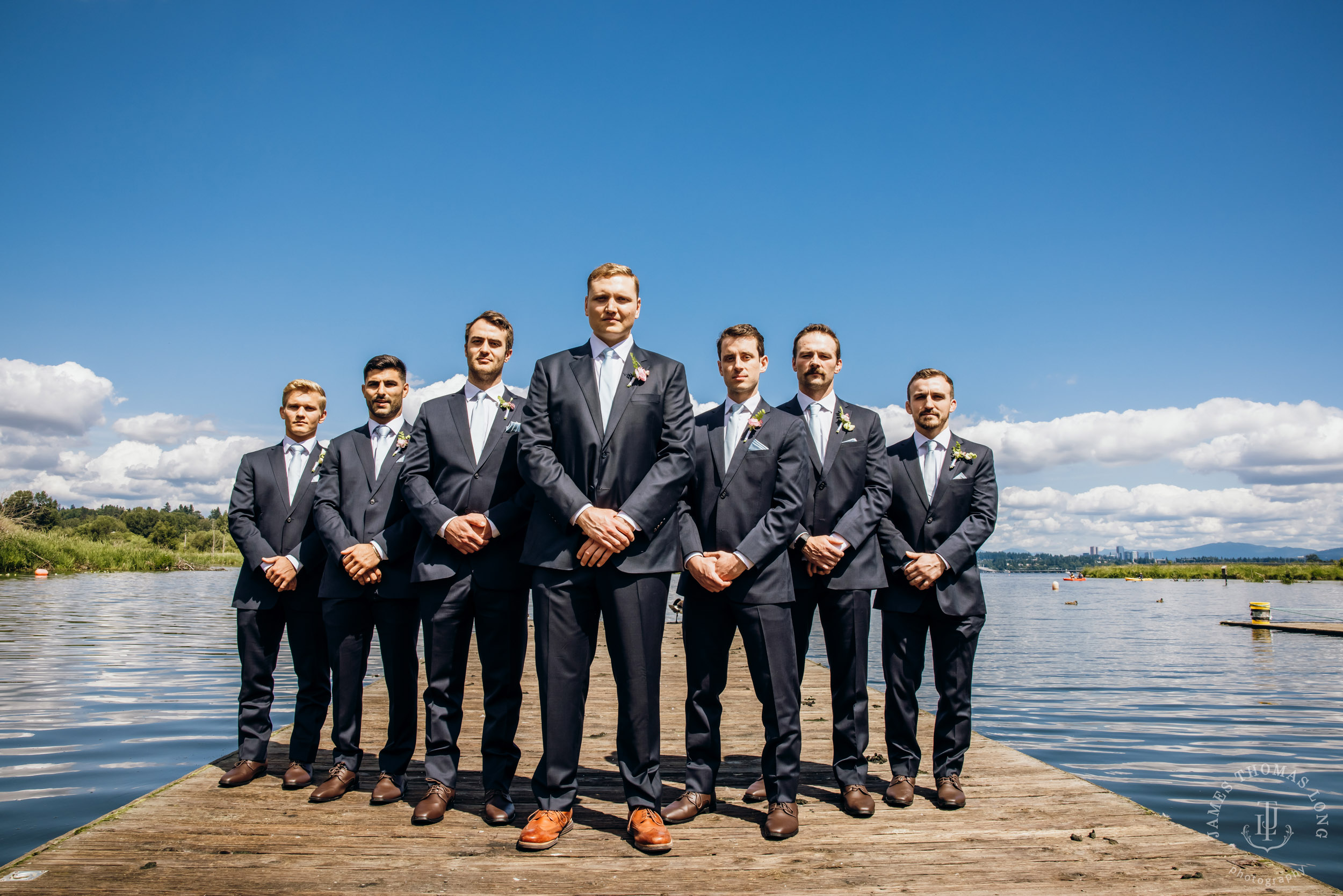 Wisteria Hall Washington Arboretum and Conibear Shellhouse wedding by Seattle wedding photographer James Thomas Long Photography