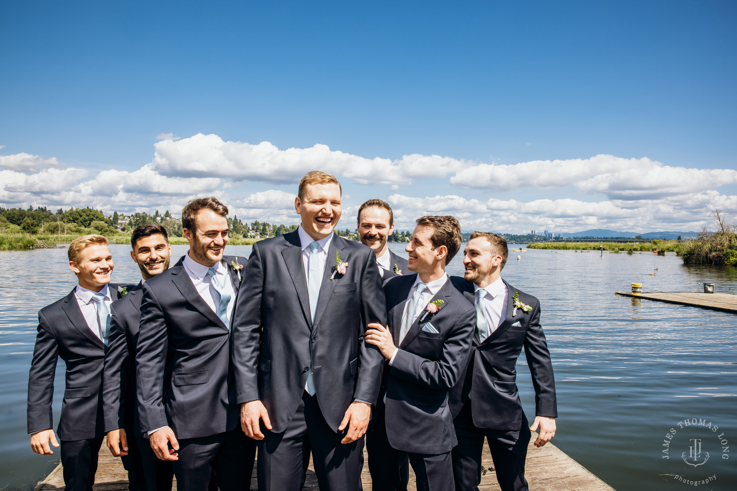 Wisteria Hall Washington Arboretum and Conibear Shellhouse wedding by Seattle wedding photographer James Thomas Long Photography
