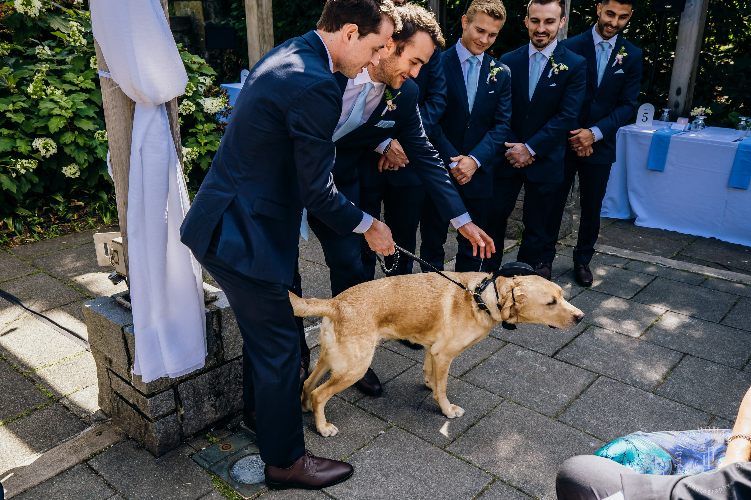 Wisteria Hall Washington Arboretum and Conibear Shellhouse wedding by Seattle wedding photographer James Thomas Long Photography