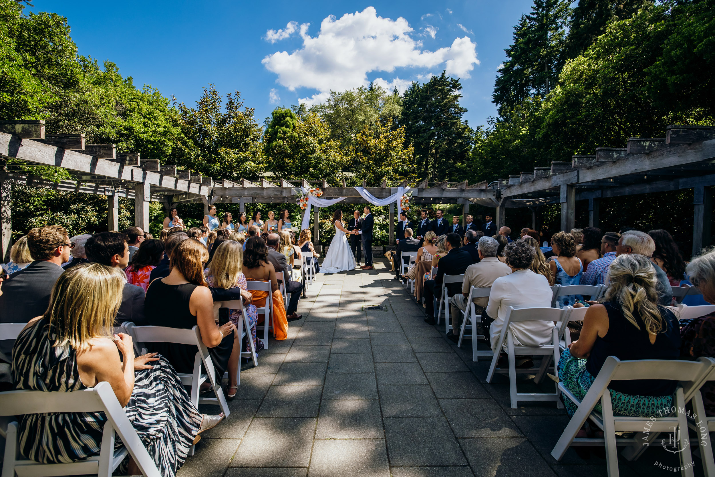 Wisteria Hall Washington Arboretum and Conibear Shellhouse wedding by Seattle wedding photographer James Thomas Long Photography