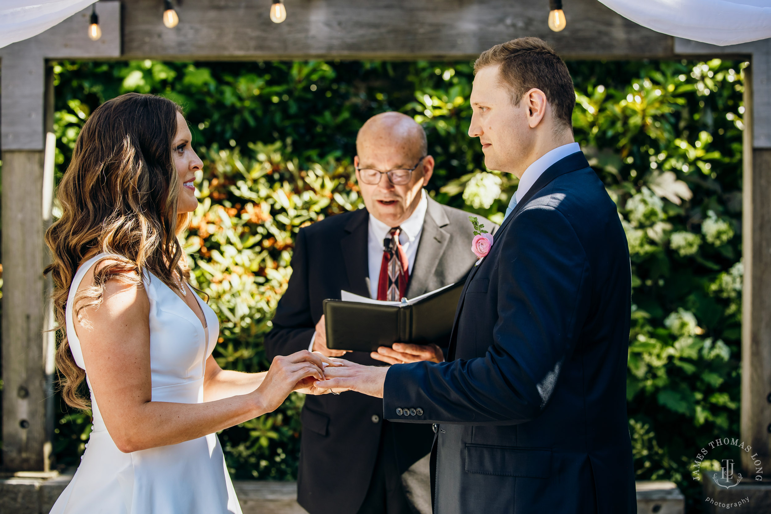 Wisteria Hall Washington Arboretum and Conibear Shellhouse wedding by Seattle wedding photographer James Thomas Long Photography