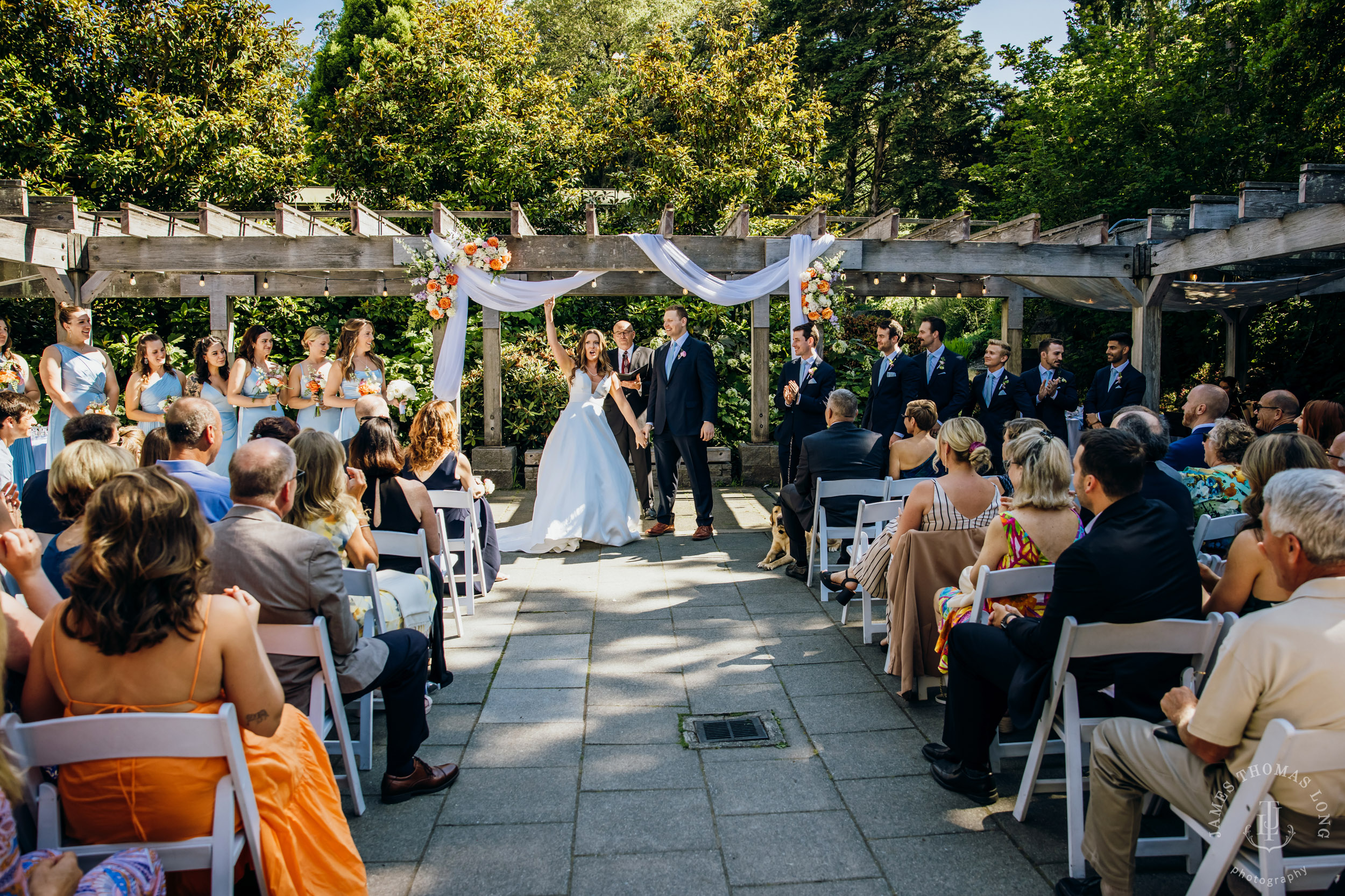 Wisteria Hall Washington Arboretum and Conibear Shellhouse wedding by Seattle wedding photographer James Thomas Long Photography