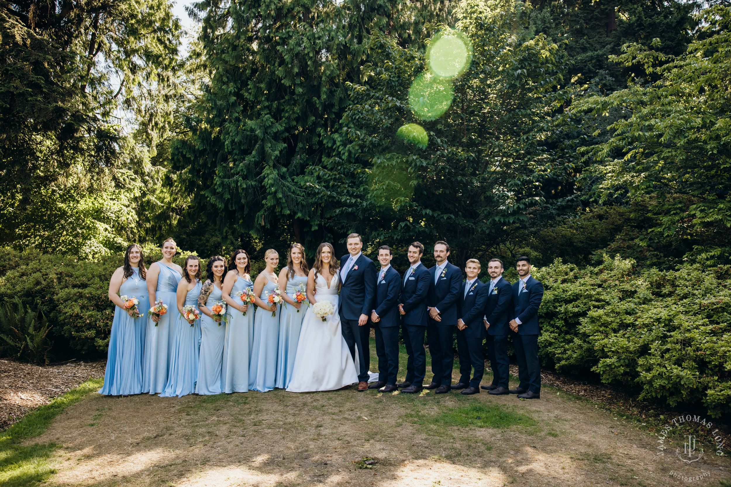 Wisteria Hall Washington Arboretum and Conibear Shellhouse wedding by Seattle wedding photographer James Thomas Long Photography