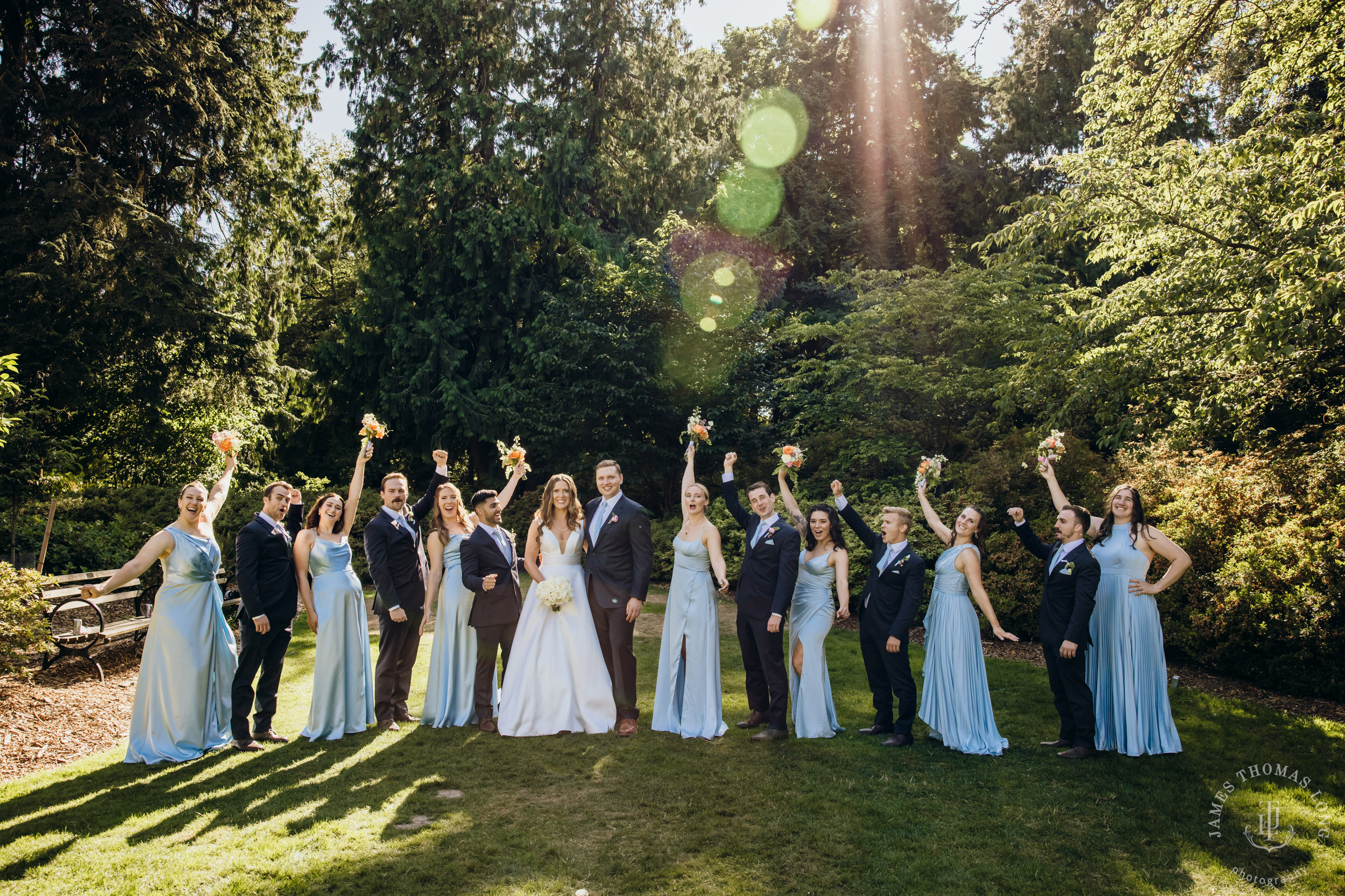 Wisteria Hall Washington Arboretum and Conibear Shellhouse wedding by Seattle wedding photographer James Thomas Long Photography