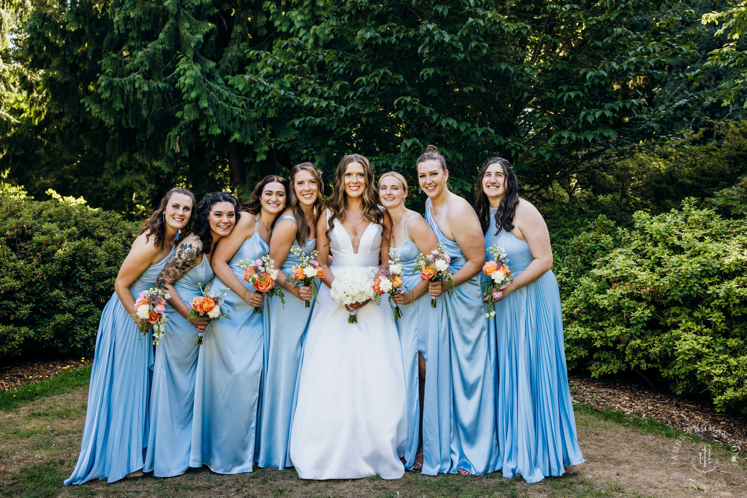 Wisteria Hall Washington Arboretum and Conibear Shellhouse wedding by Seattle wedding photographer James Thomas Long Photography