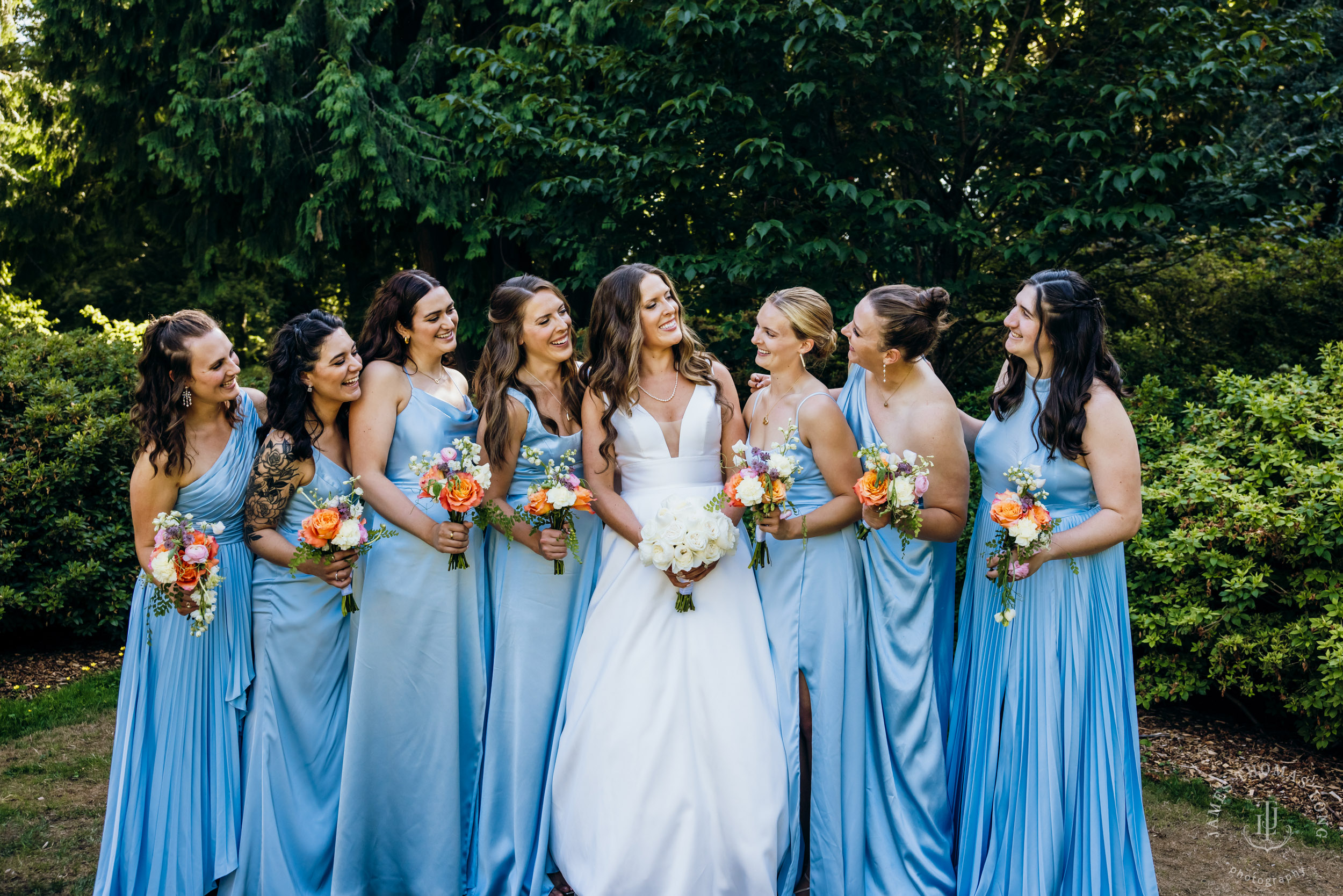 Wisteria Hall Washington Arboretum and Conibear Shellhouse wedding by Seattle wedding photographer James Thomas Long Photography