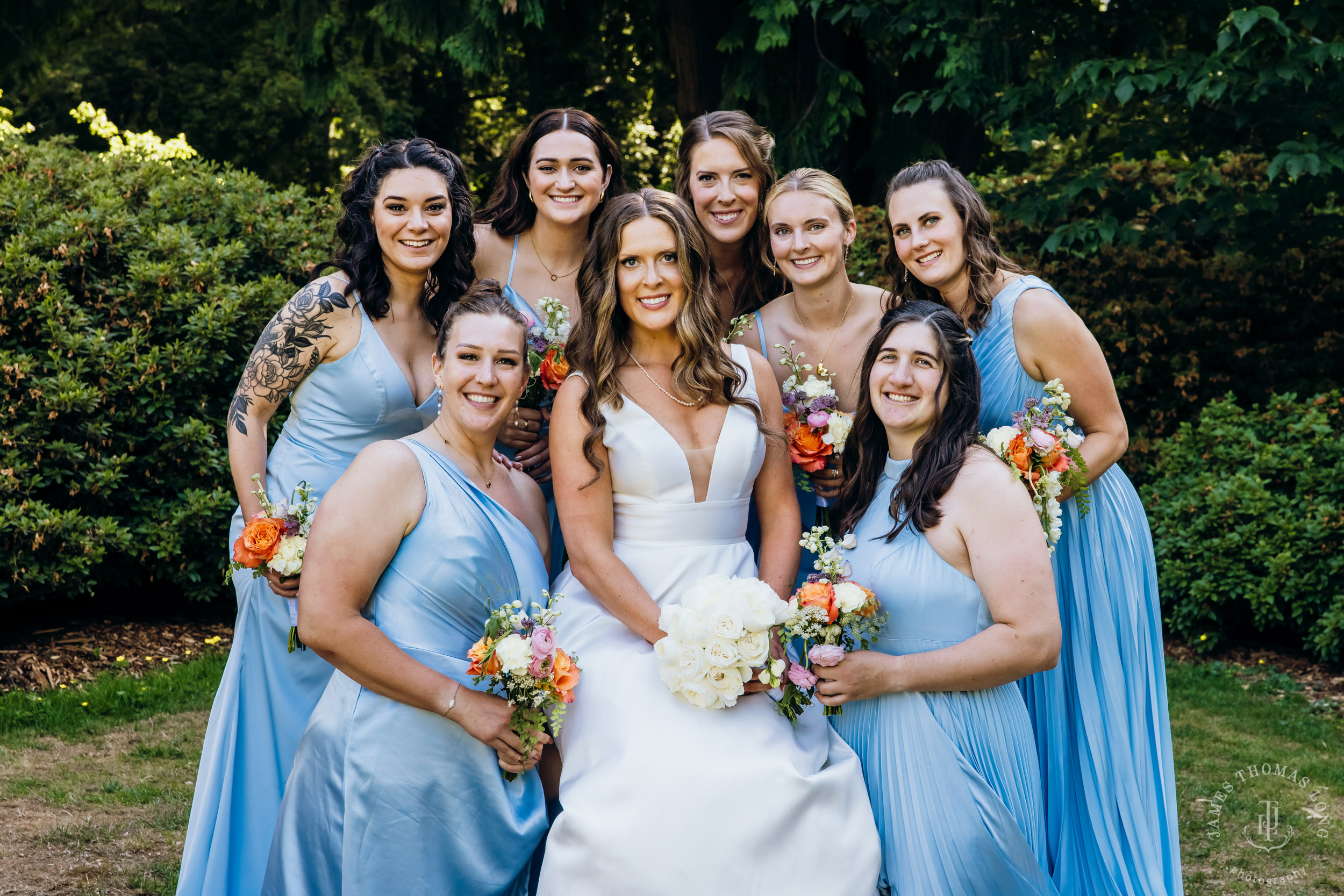 Wisteria Hall Washington Arboretum and Conibear Shellhouse wedding by Seattle wedding photographer James Thomas Long Photography