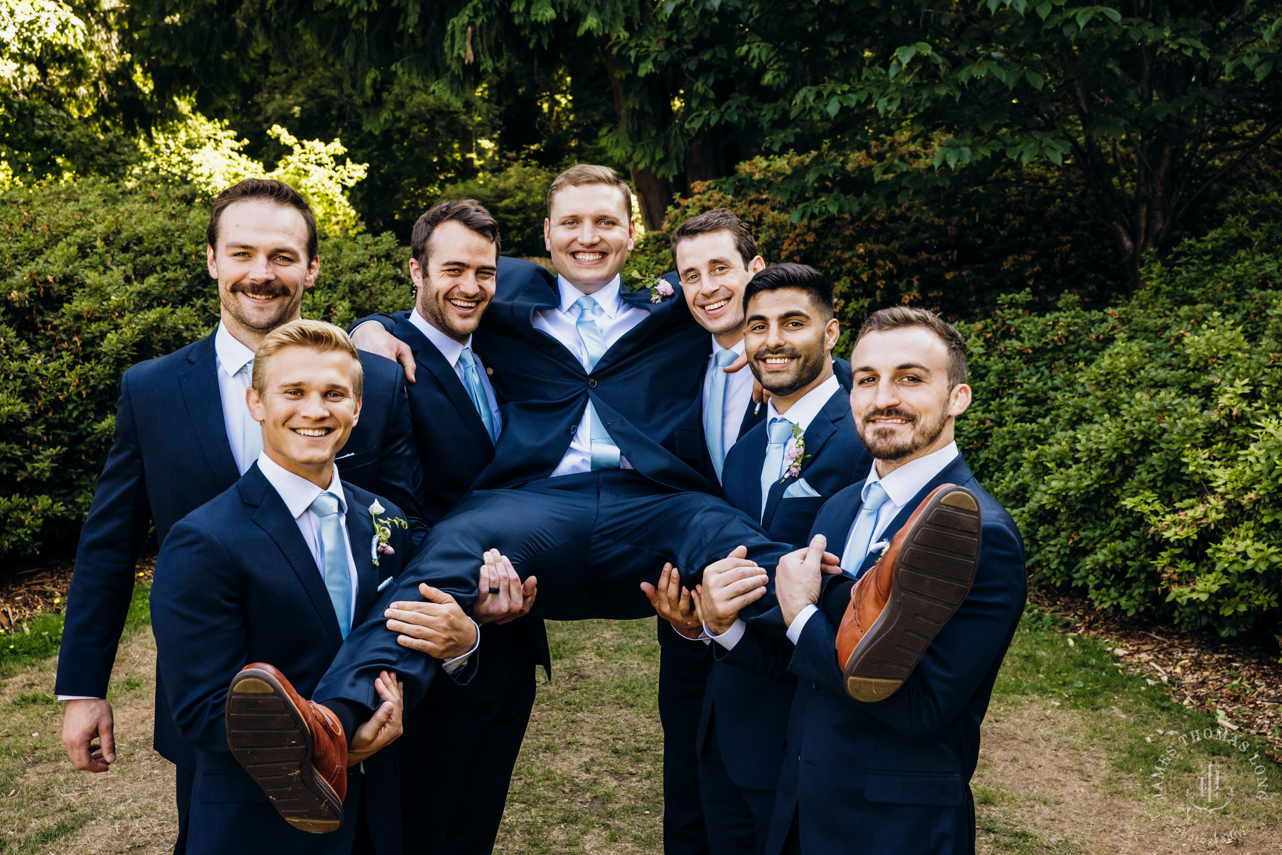 Wisteria Hall Washington Arboretum and Conibear Shellhouse wedding by Seattle wedding photographer James Thomas Long Photography