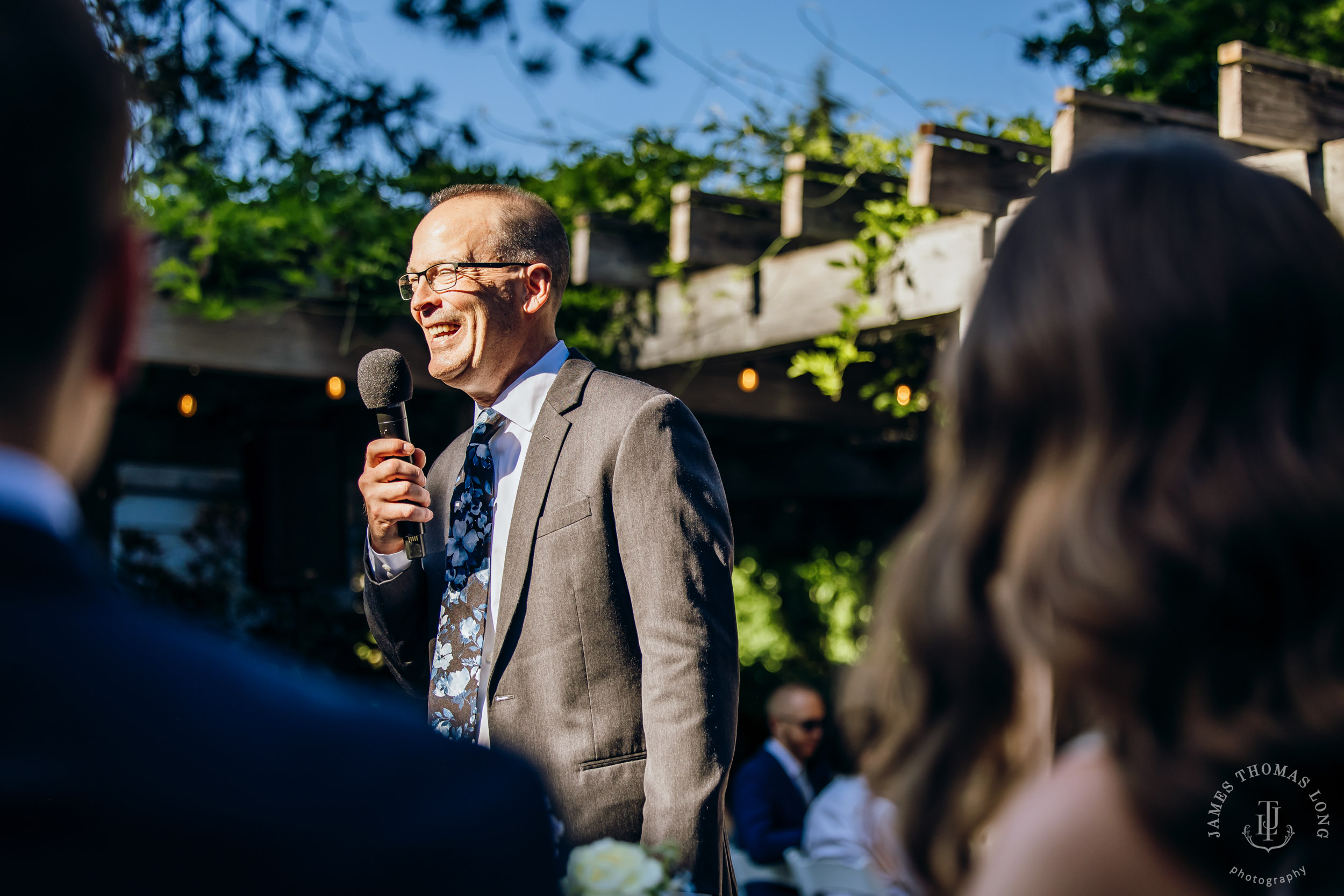 Wisteria Hall Washington Arboretum and Conibear Shellhouse wedding by Seattle wedding photographer James Thomas Long Photography
