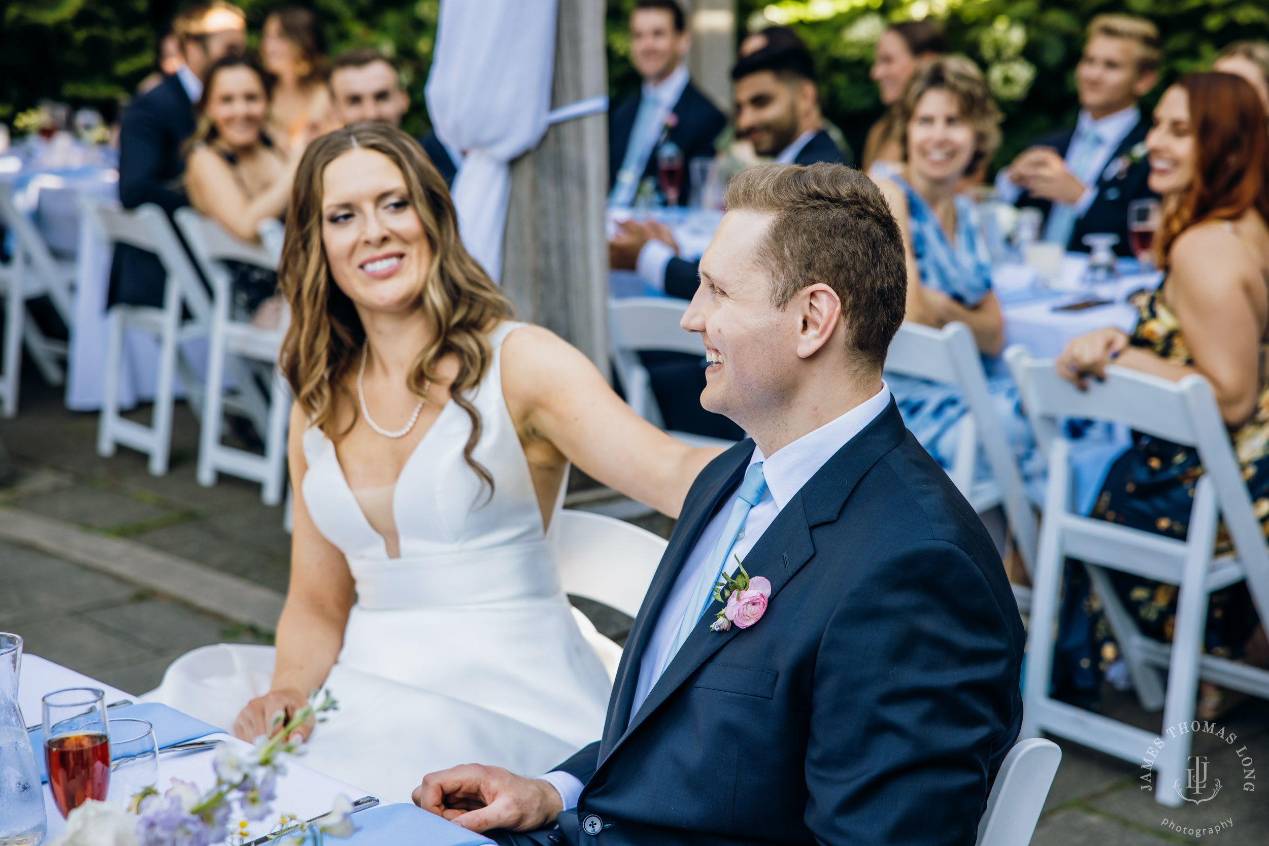 Wisteria Hall Washington Arboretum and Conibear Shellhouse wedding by Seattle wedding photographer James Thomas Long Photography