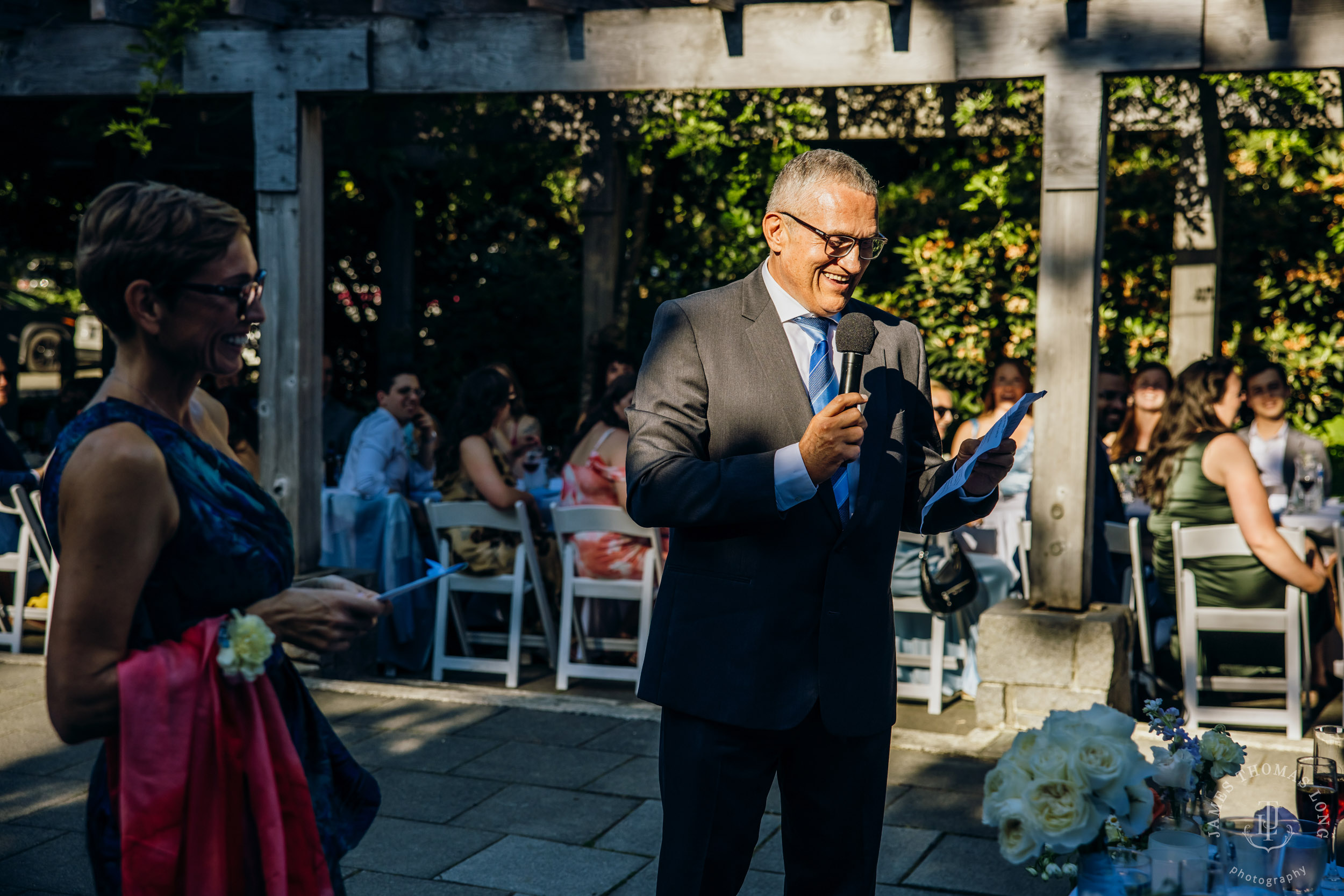Wisteria Hall Washington Arboretum and Conibear Shellhouse wedding by Seattle wedding photographer James Thomas Long Photography