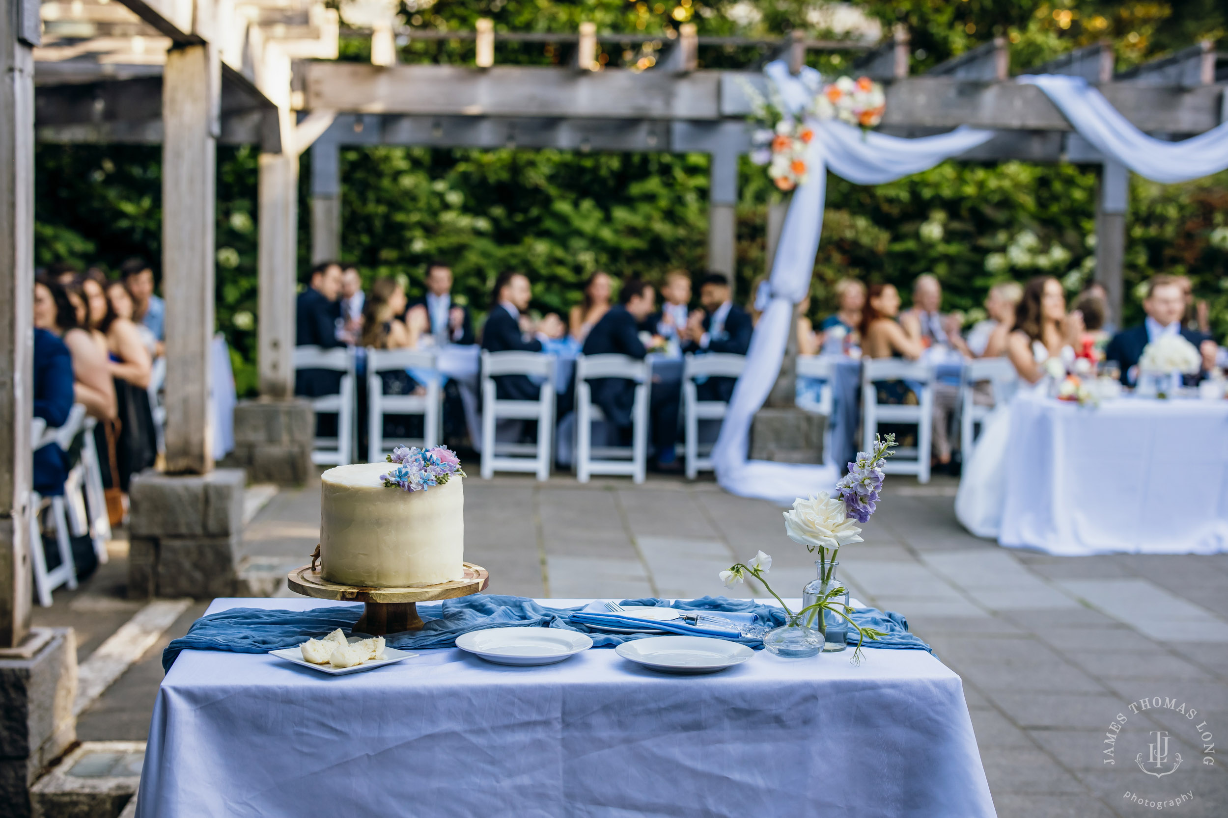 Wisteria Hall Washington Arboretum and Conibear Shellhouse wedding by Seattle wedding photographer James Thomas Long Photography