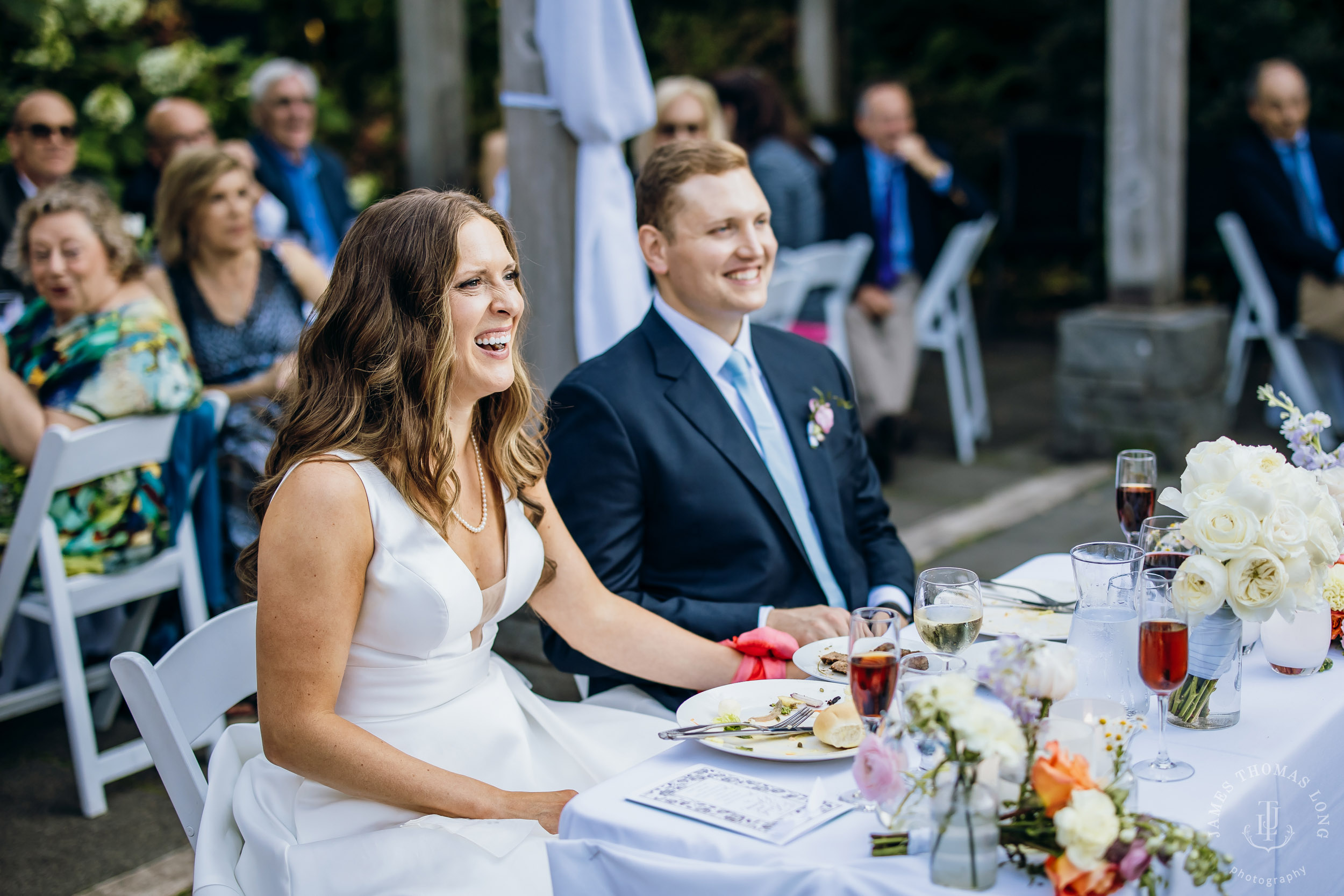 Wisteria Hall Washington Arboretum and Conibear Shellhouse wedding by Seattle wedding photographer James Thomas Long Photography