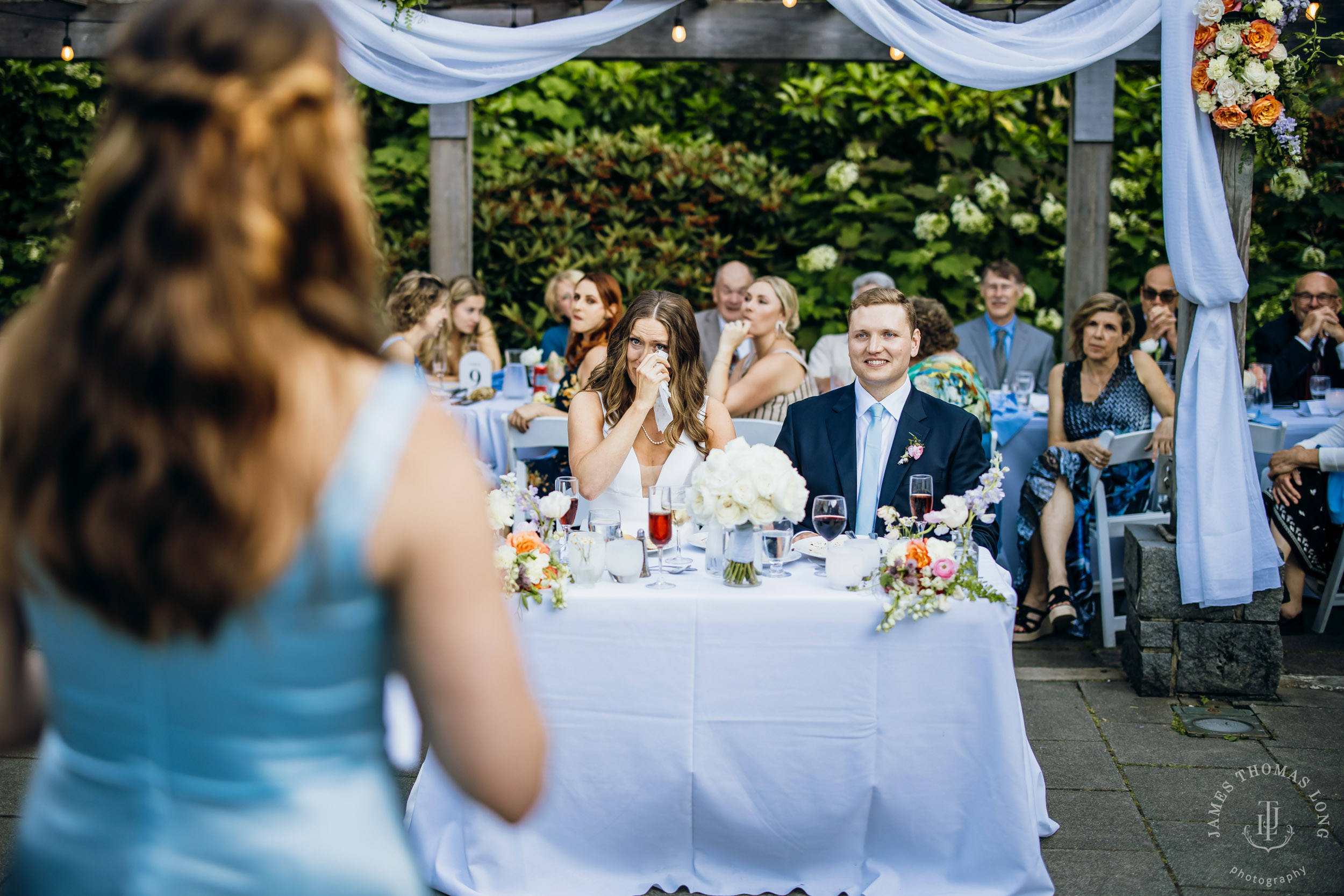 Wisteria Hall Washington Arboretum and Conibear Shellhouse wedding by Seattle wedding photographer James Thomas Long Photography