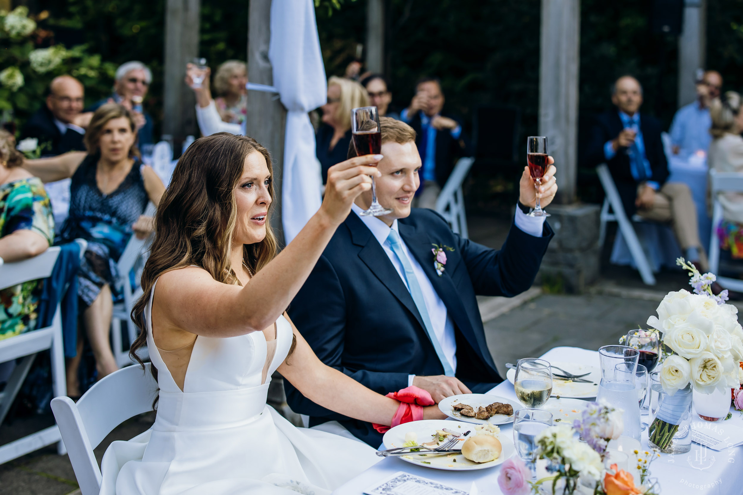 Wisteria Hall Washington Arboretum and Conibear Shellhouse wedding by Seattle wedding photographer James Thomas Long Photography