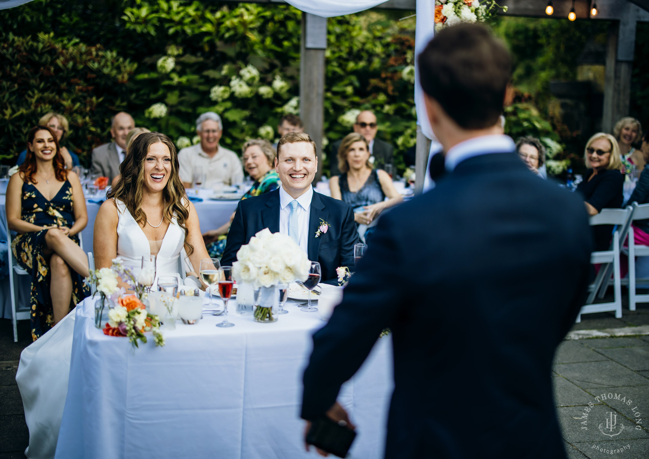 Wisteria Hall Washington Arboretum and Conibear Shellhouse wedding by Seattle wedding photographer James Thomas Long Photography