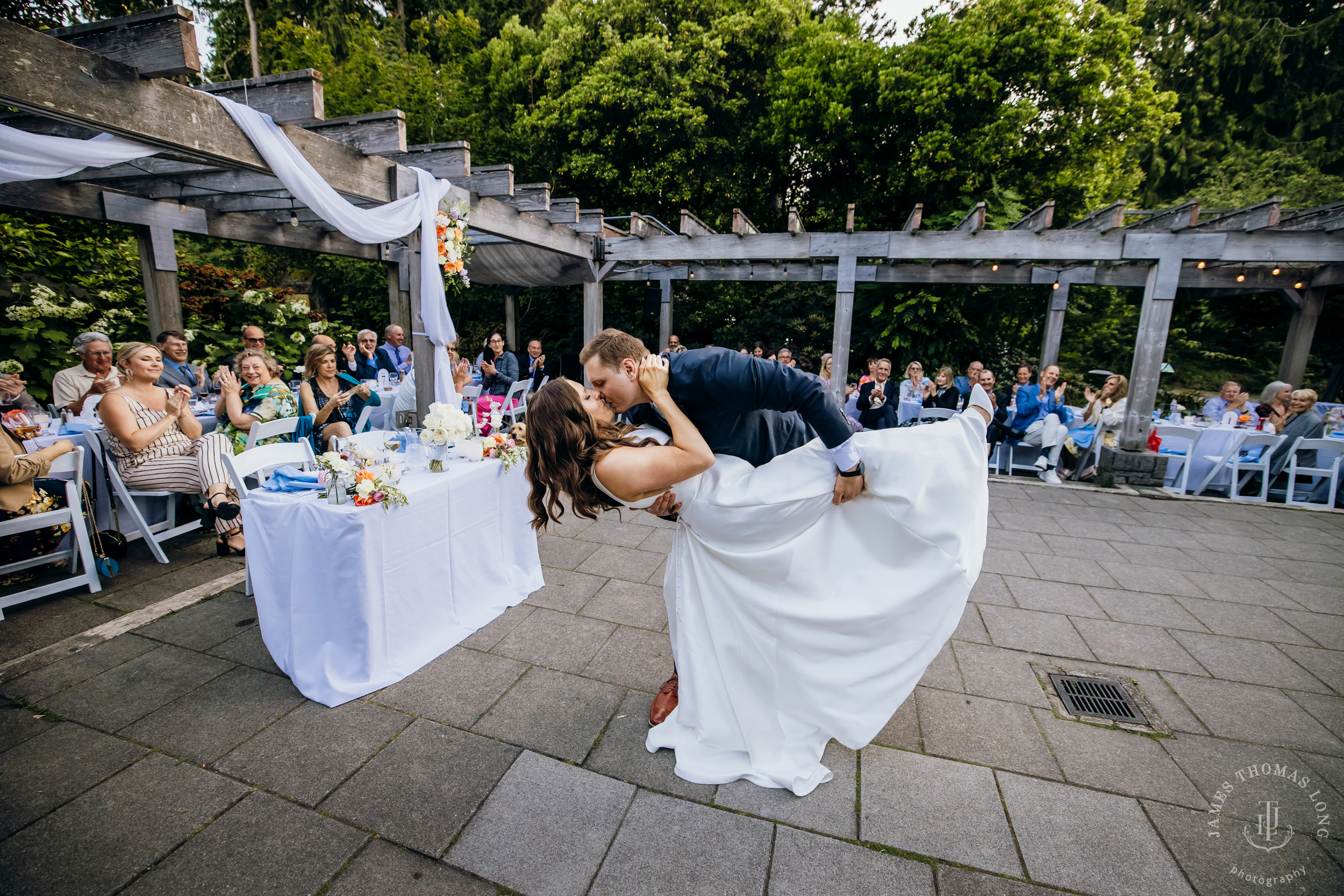Wisteria Hall Washington Arboretum and Conibear Shellhouse wedding by Seattle wedding photographer James Thomas Long Photography
