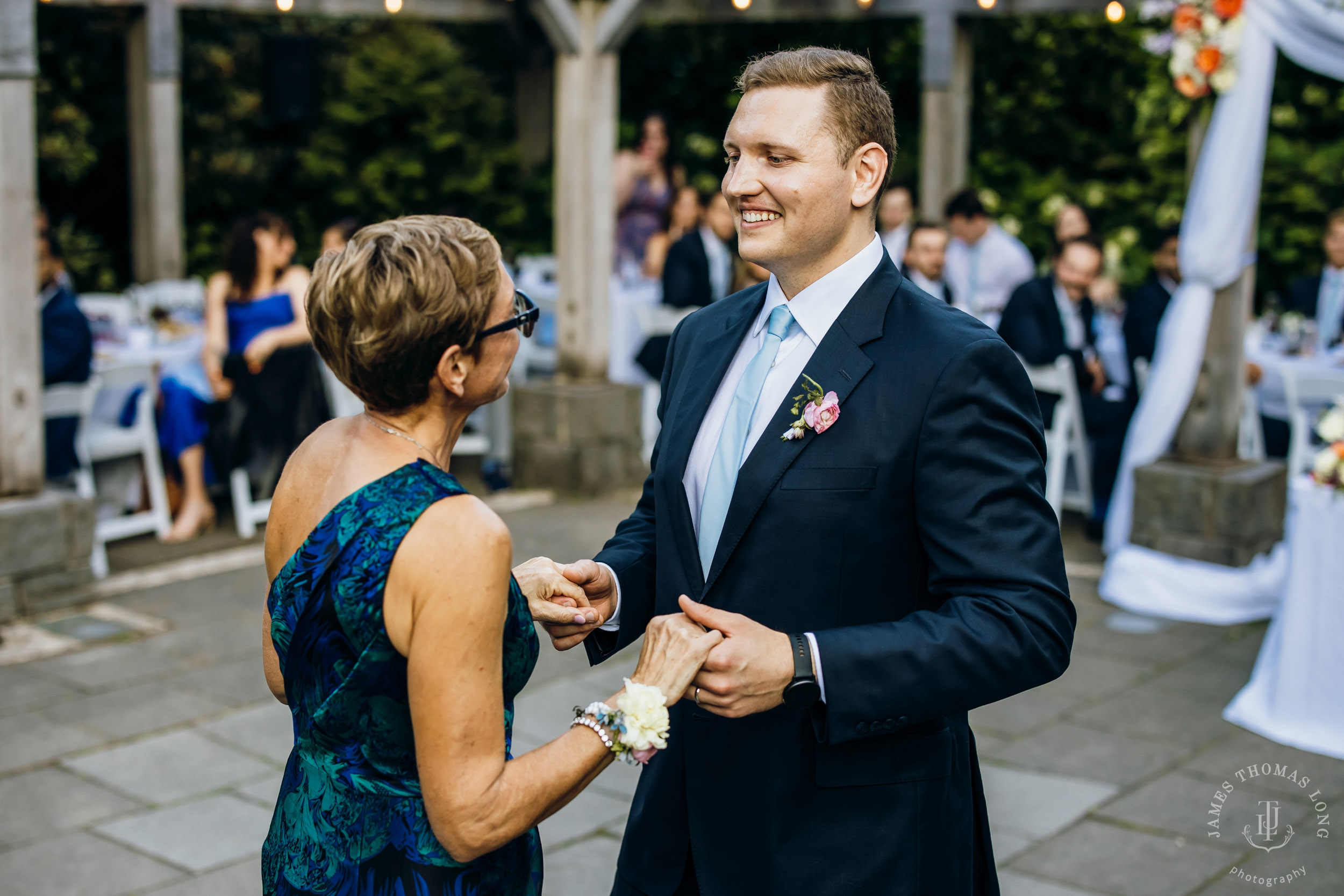 Wisteria Hall Washington Arboretum and Conibear Shellhouse wedding by Seattle wedding photographer James Thomas Long Photography